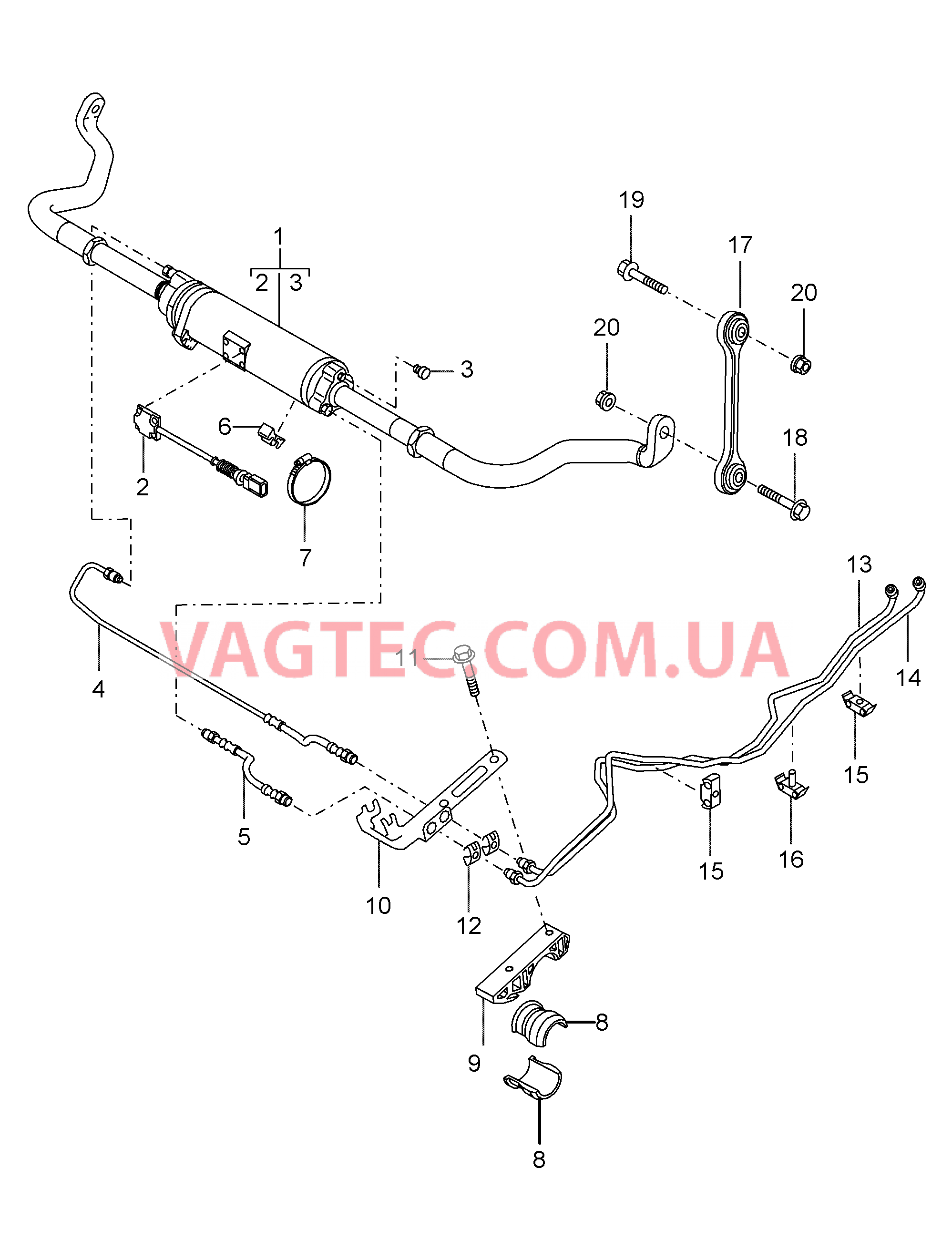 402-006 Стабилизатор, с возможн.разъединения
						
						I0AG для PORSCHE Cayenne 2003-2006