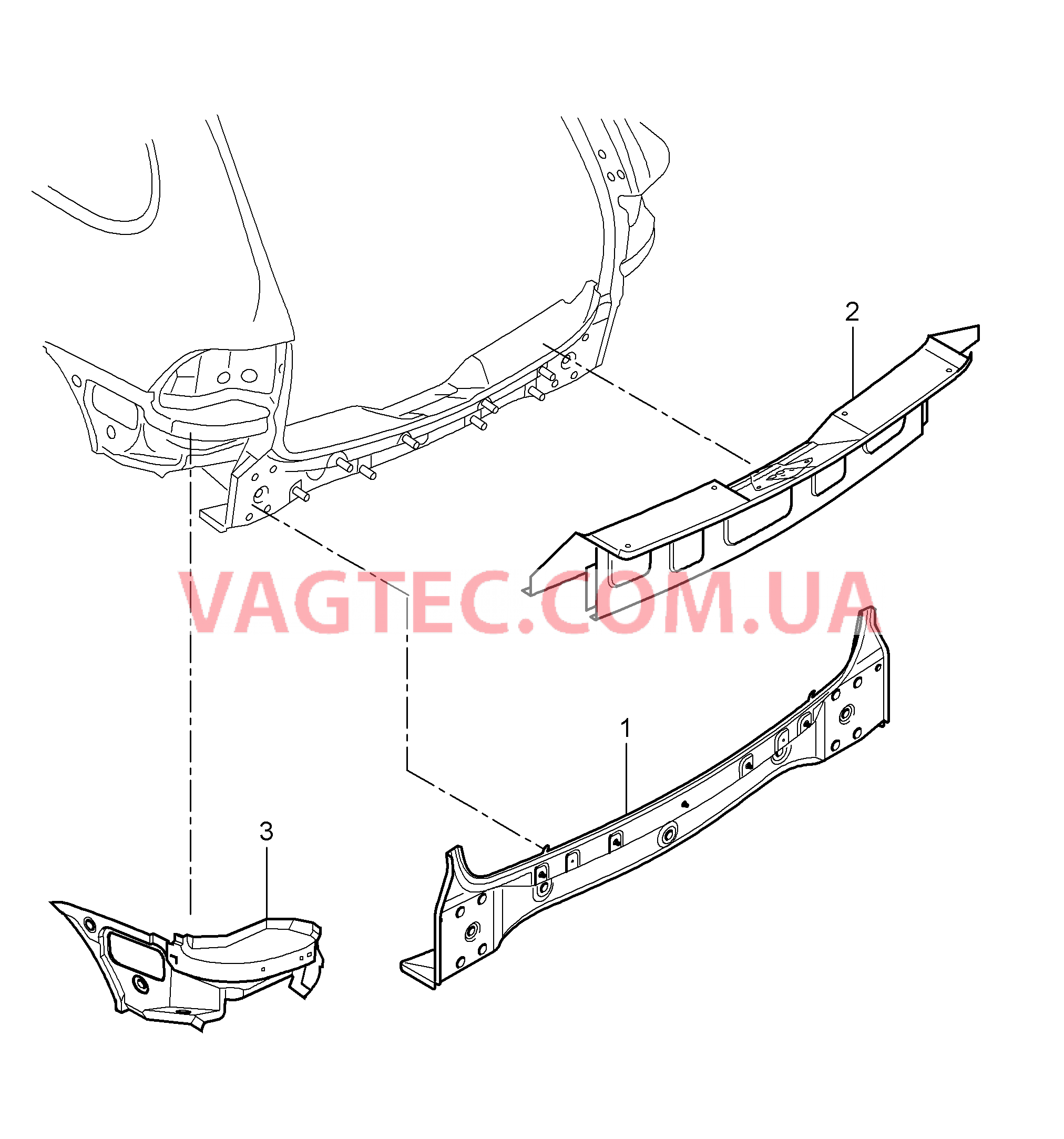 801-030 Задняя подвеска для PORSCHE Cayenne 2003-2006USA