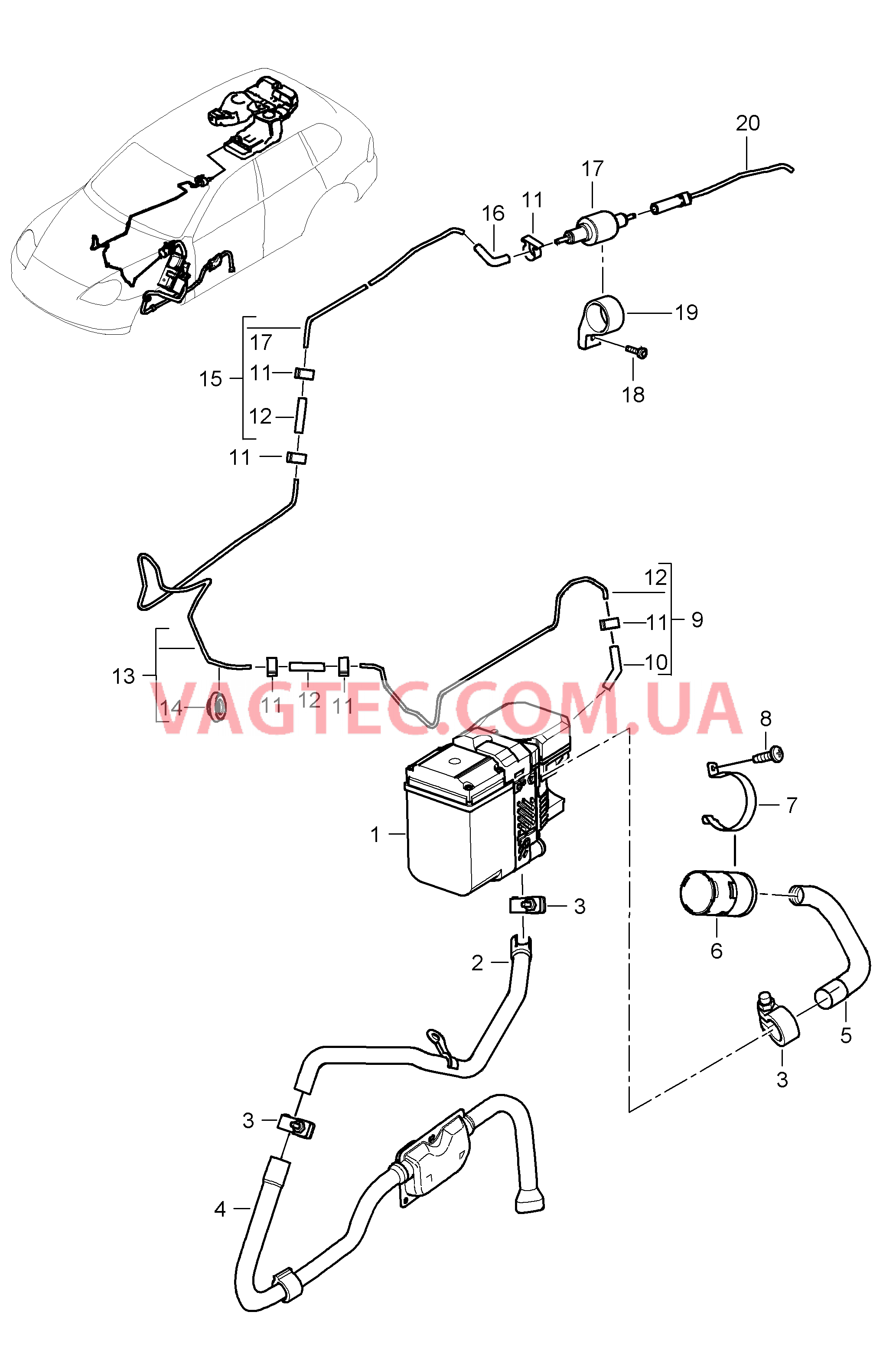 813-080 Дополнительный отопитель, действительно до:, F            >>9P6LA 21748, F            >>9P6LA 61558, F            >>9P6LA 90691
						
						I7VE/7VL для PORSCHE Cayenne 2003-2006USA