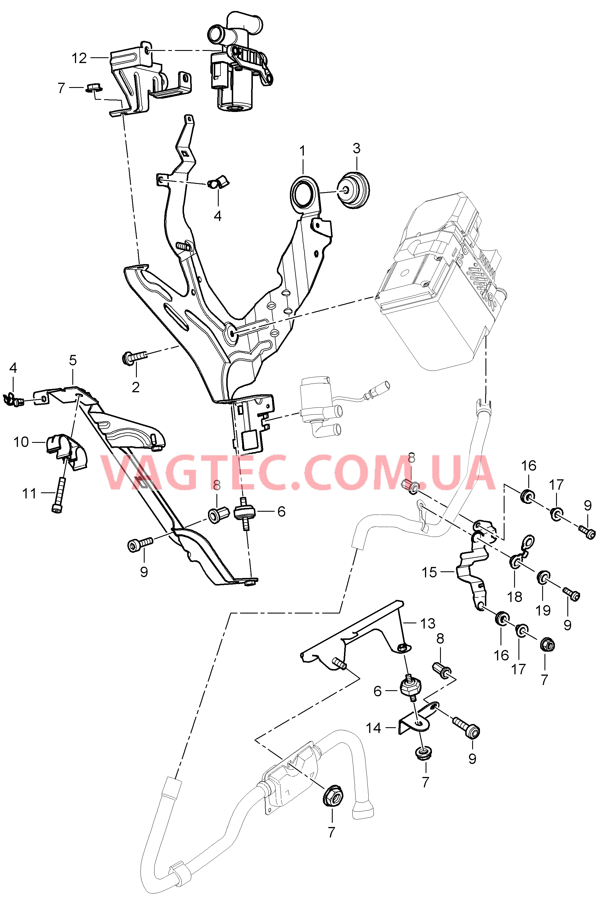 813-085 Держатель, Дополнительный отопитель
						
						I7VE/7VL для PORSCHE Cayenne 2003-2006USA