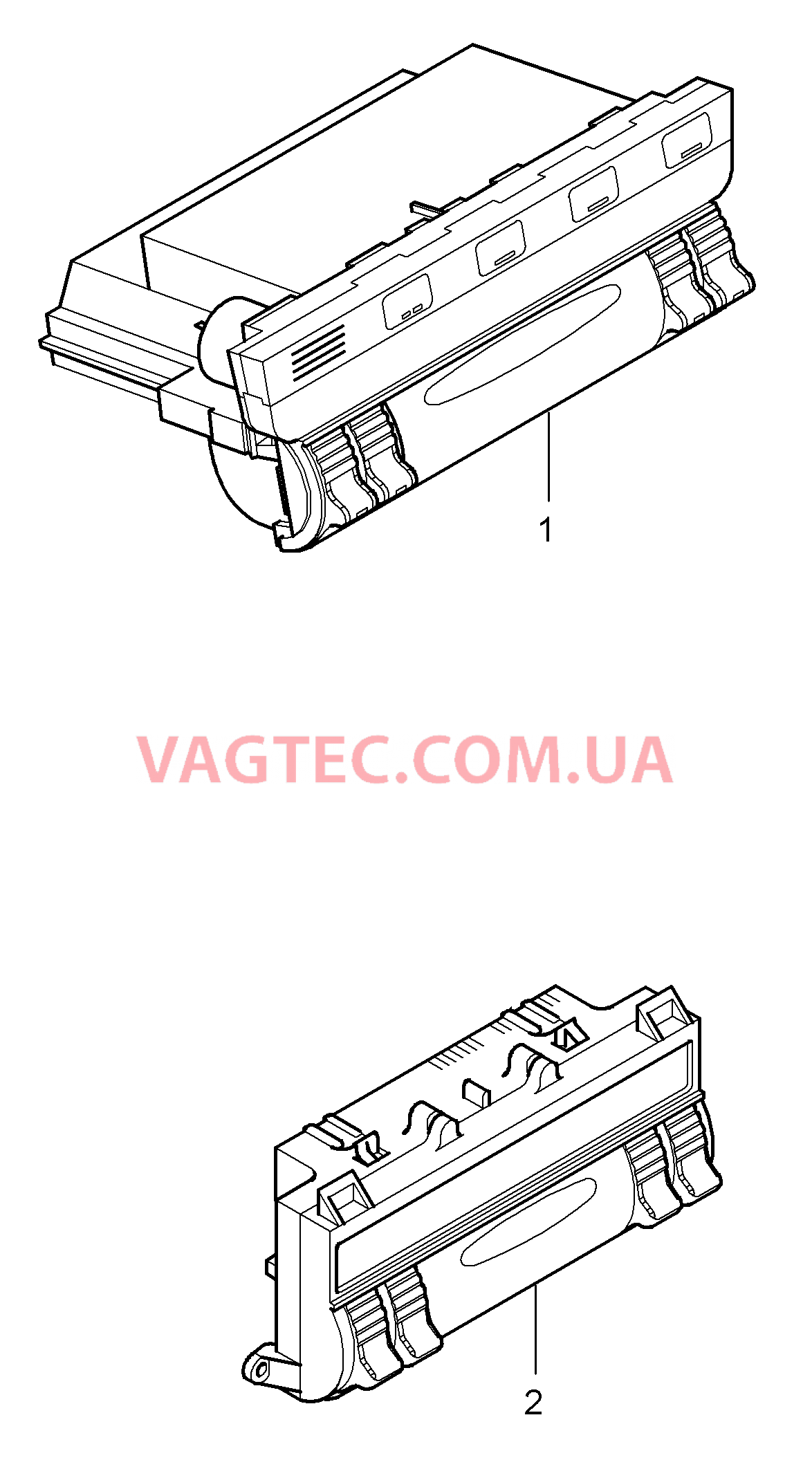 813-097 Панель управления, C A Y E N N E  S /, T U R B O / S для PORSCHE Cayenne 2003-2006USA