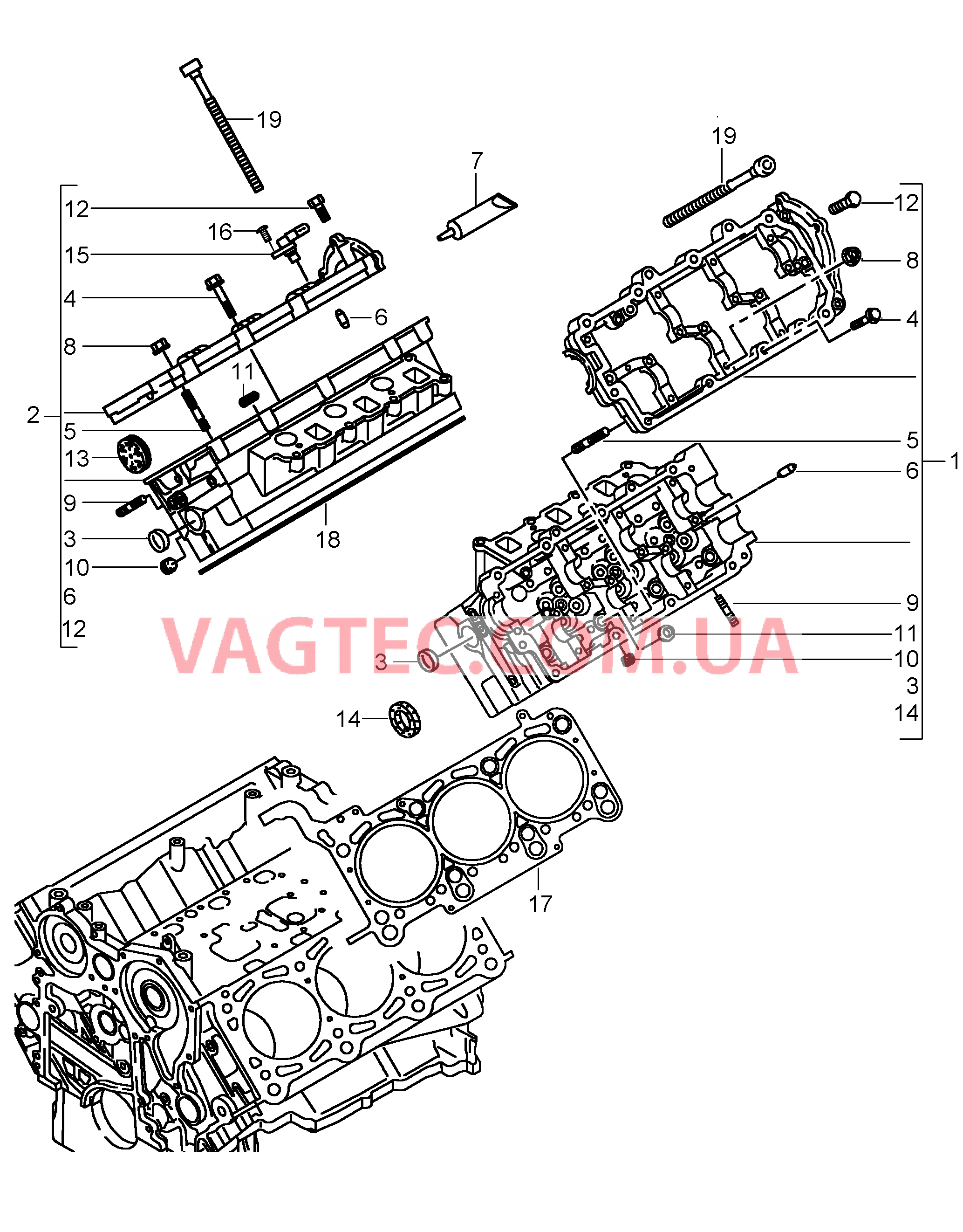 103-003 Гбц
						
						M05.9D для PORSCHE Cayenne 2007-2010