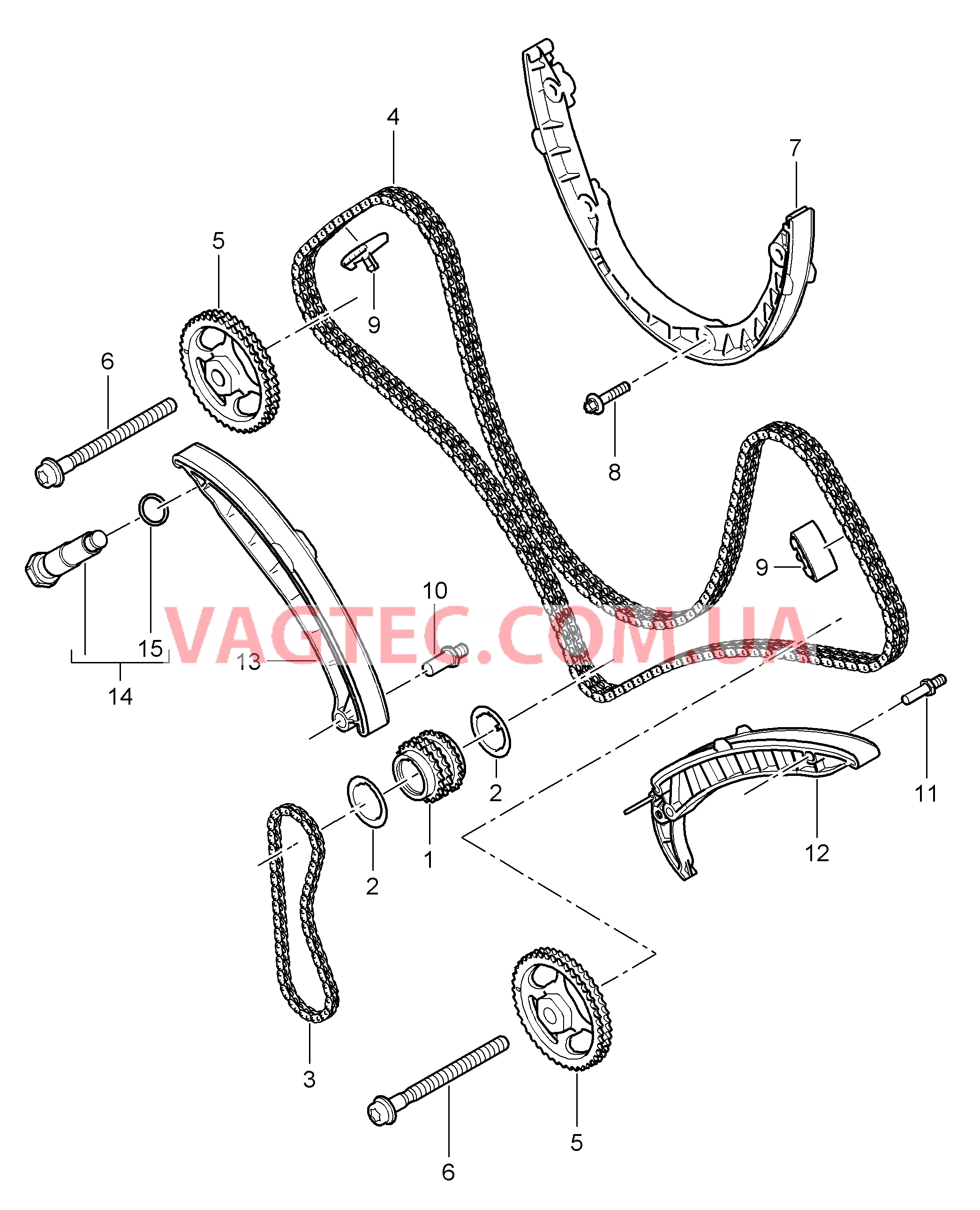 103-015 Управление клапанов
						
						M48.01/51 для PORSCHE Cayenne 2007-2010