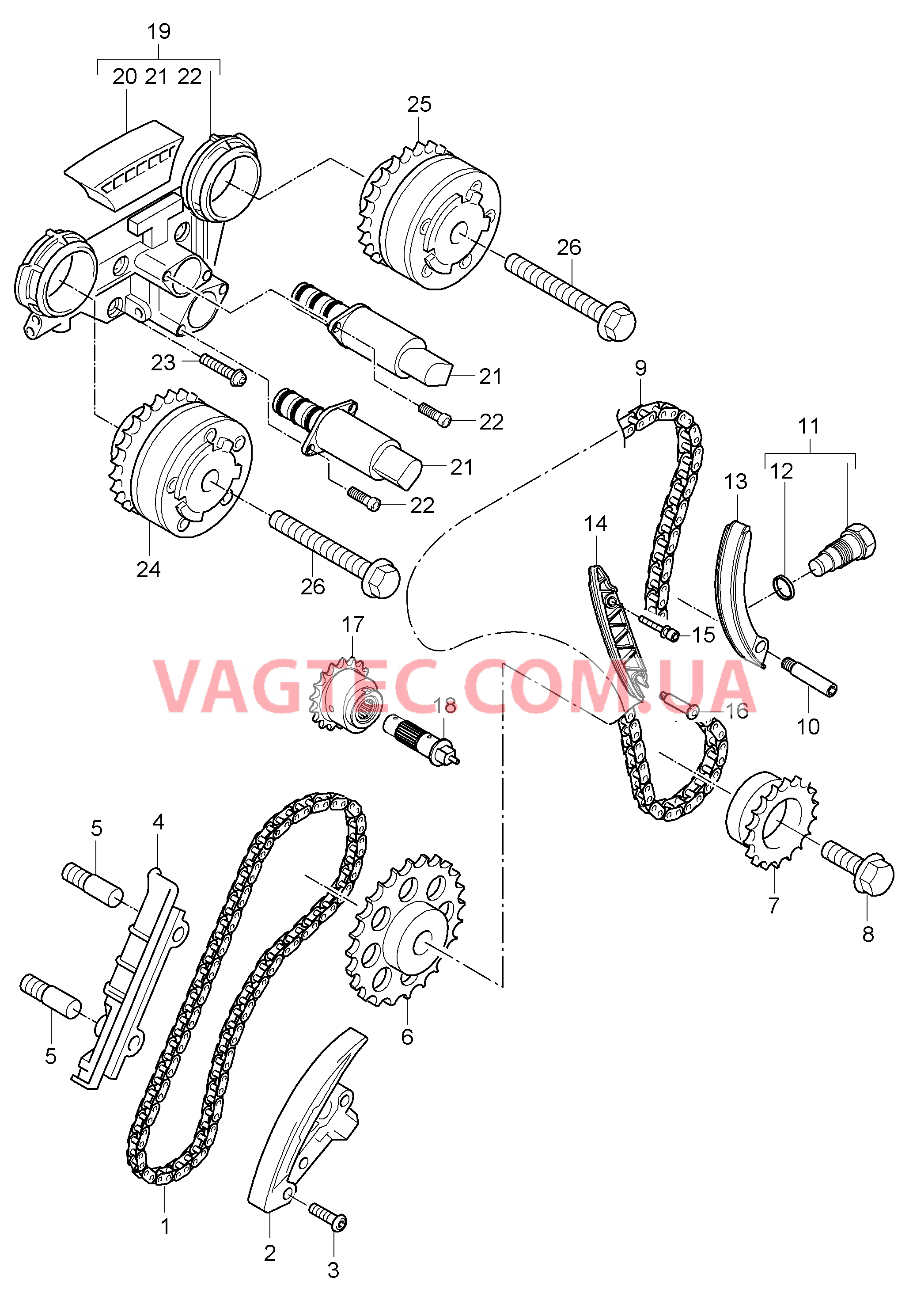 103-020 Управление клапанов
						
						M55.01 для PORSCHE Cayenne 2007-2010USA