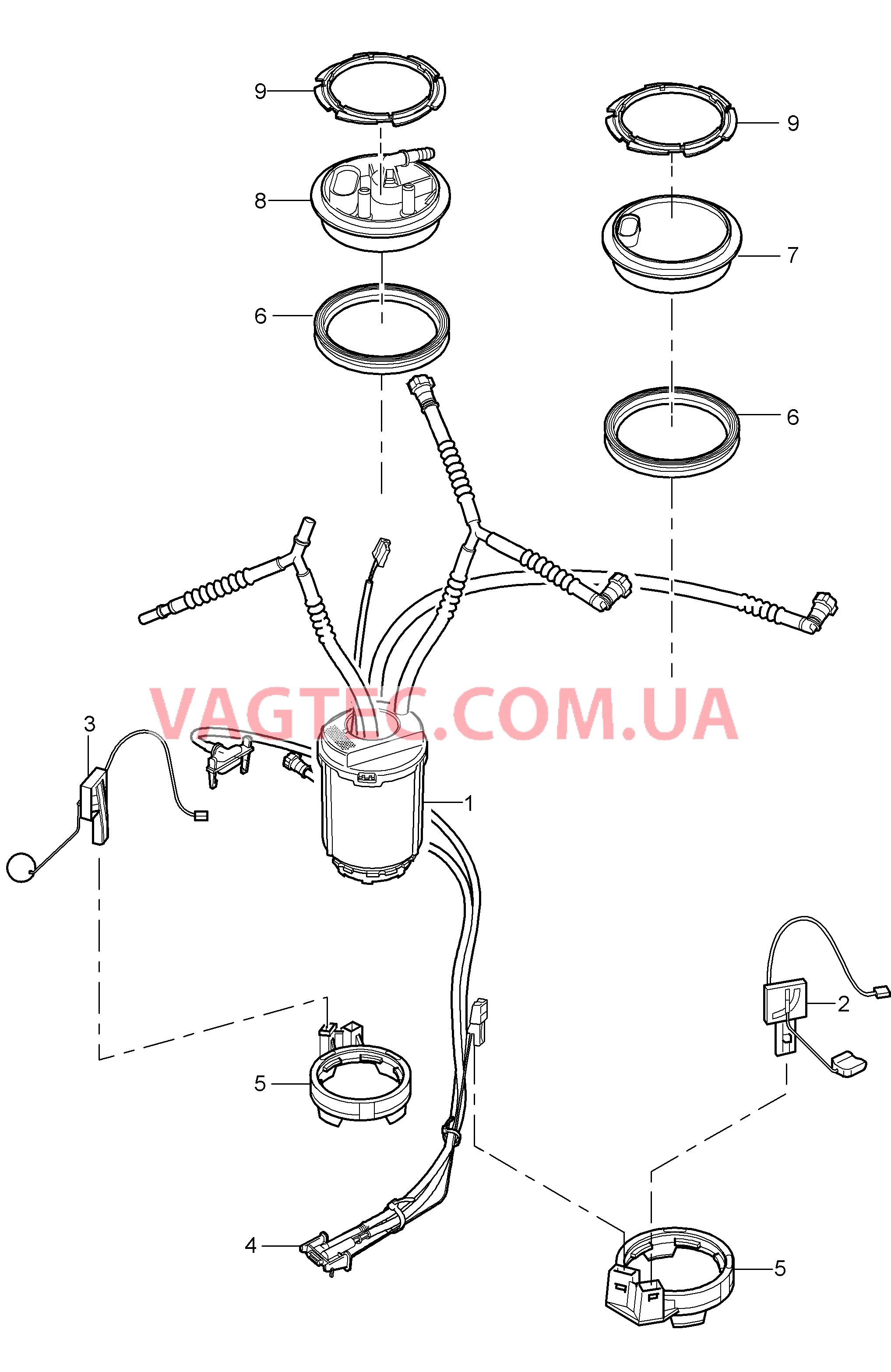 201-007 Топливный резервуар, Топливный насос, Эжекционный насос
						
						ID50 для PORSCHE Cayenne 2007-2010