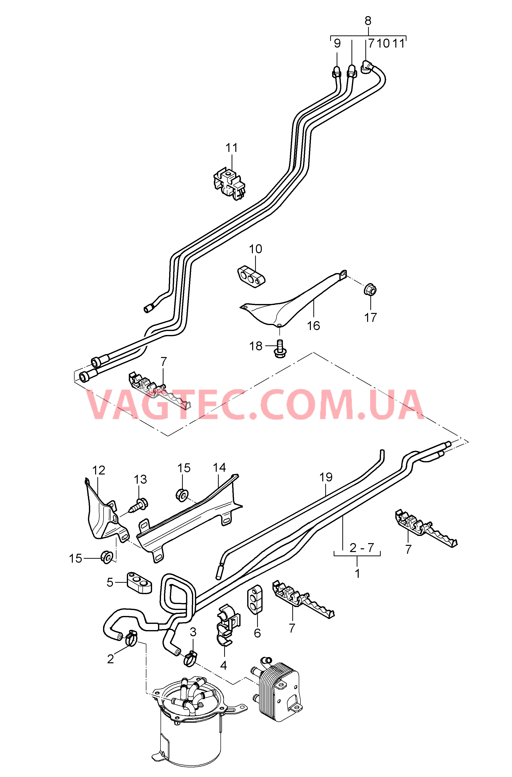 201-017 Топливная система, Топливная магистраль, Днище кузова
						
						ID50 для PORSCHE Cayenne 2007-2010