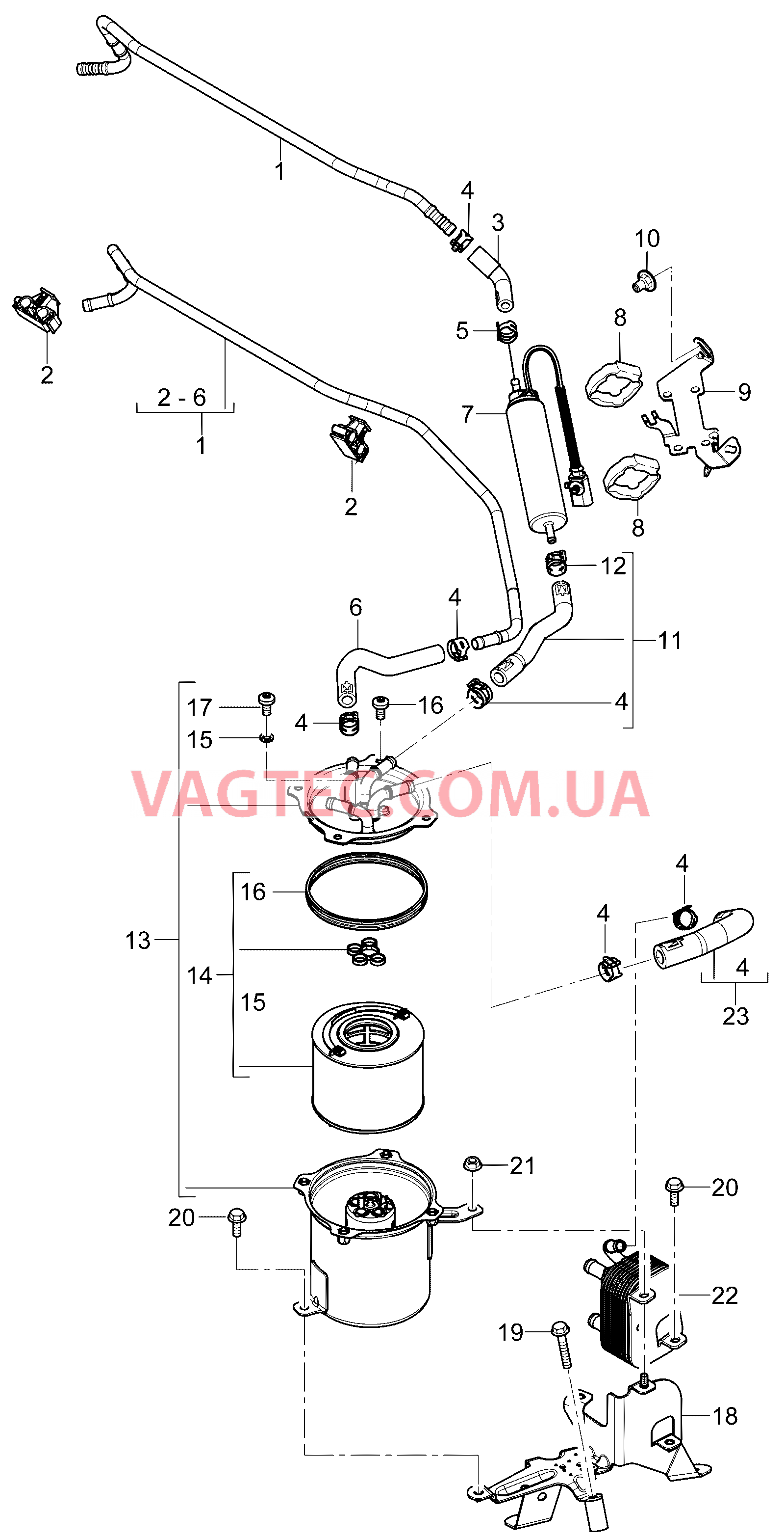 201-018 Топливная система, Топливная магистраль, Топливный фильтр, Охлаждение топлива
						
						ID50 для PORSCHE Cayenne 2007-2010