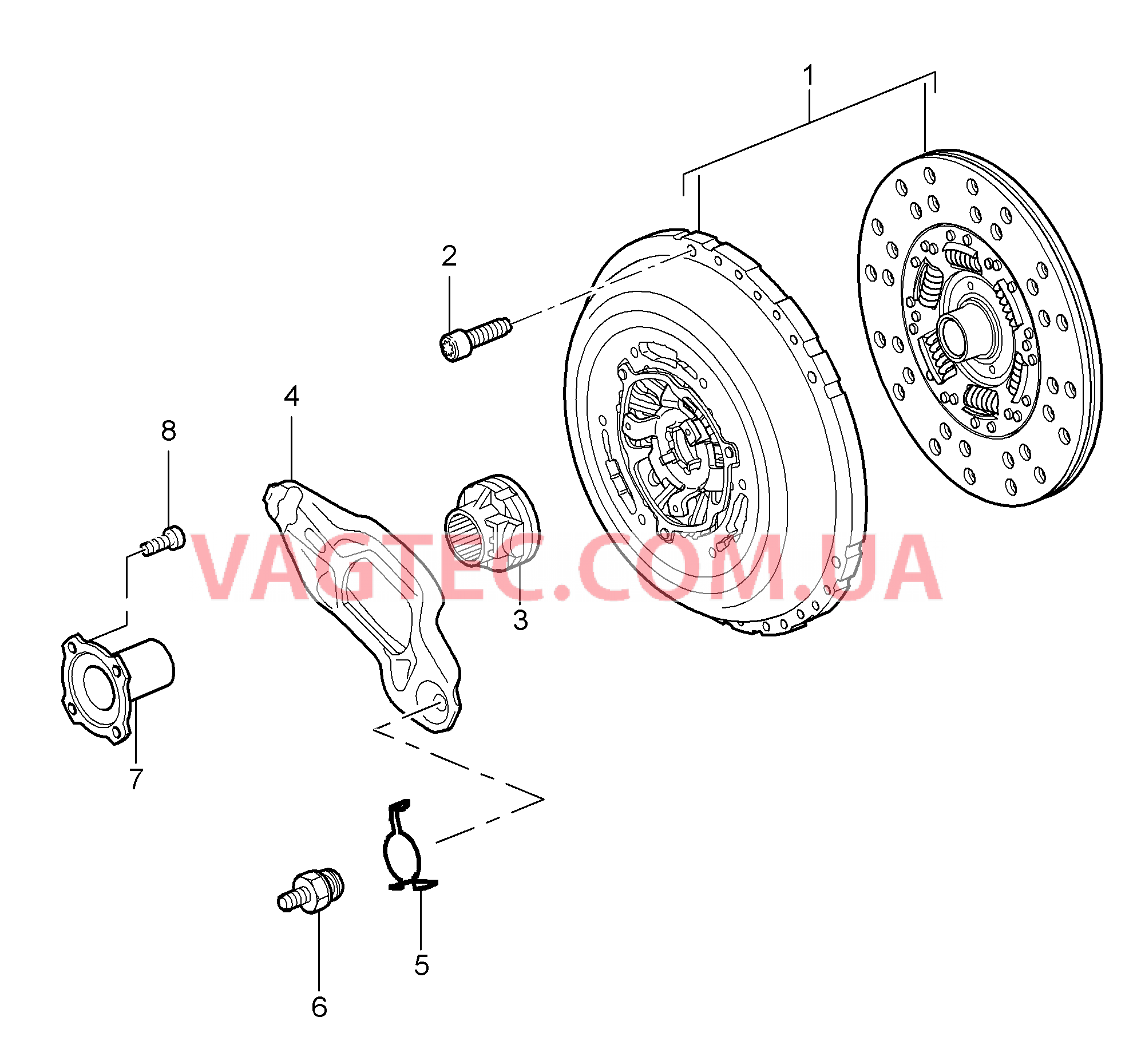 301-000 Сцепление
						
						IG0L для PORSCHE Cayenne 2007-2010USA