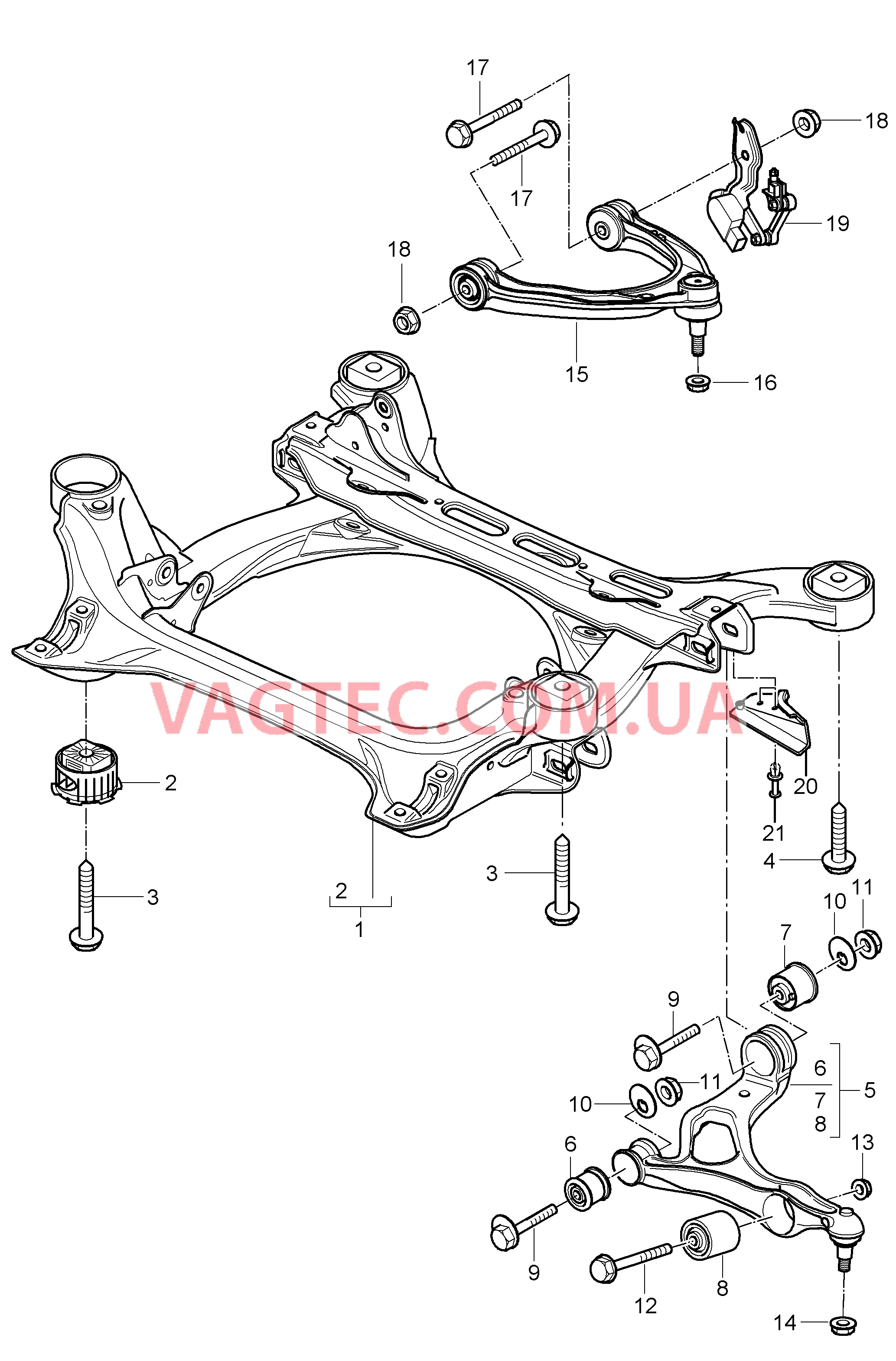 401-000 Подрамник, Поперечный рычаг, Корректор фар, Датчик уровня кузова
						
						I1BA/1BW/8Q3, I1BH/1BK для PORSCHE Cayenne 2007-2010USA