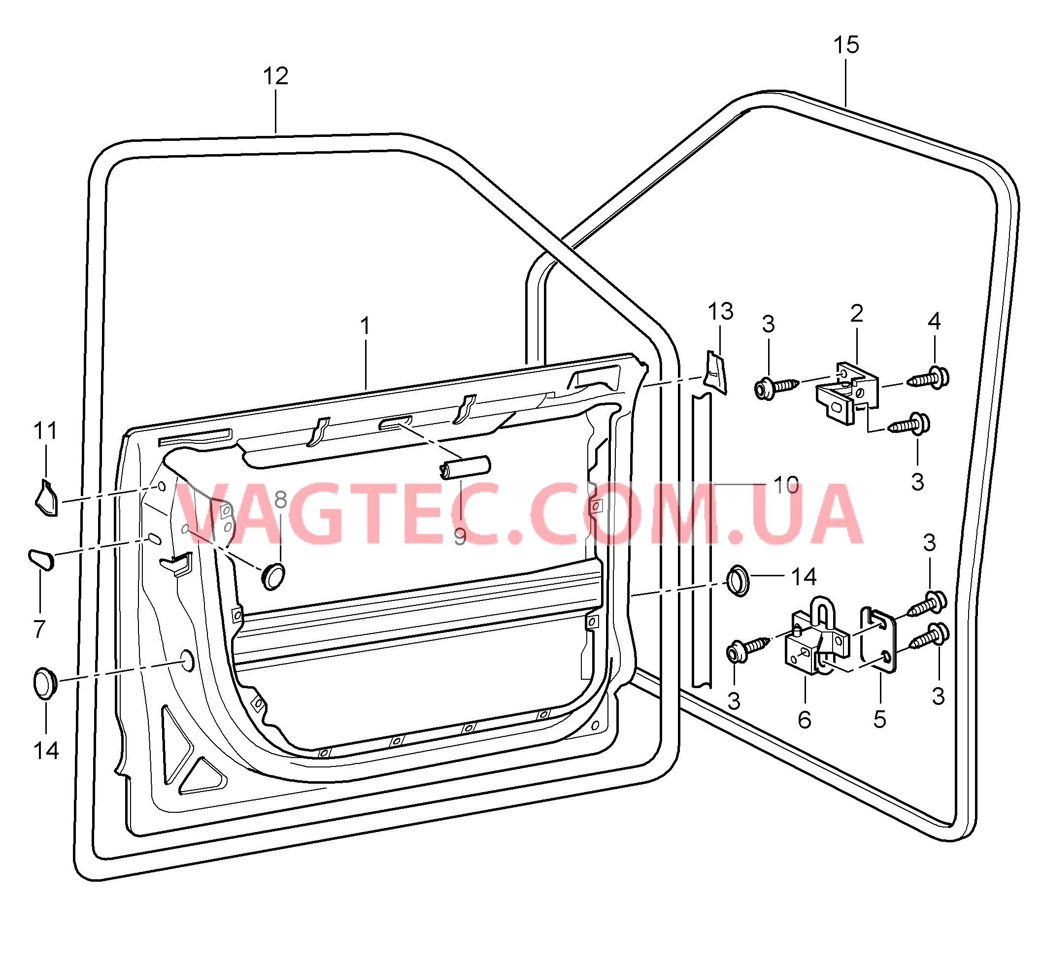 804-000 Спец.конструкц., передний, Уплотнения для PORSCHE Cayenne 2007-2010USA