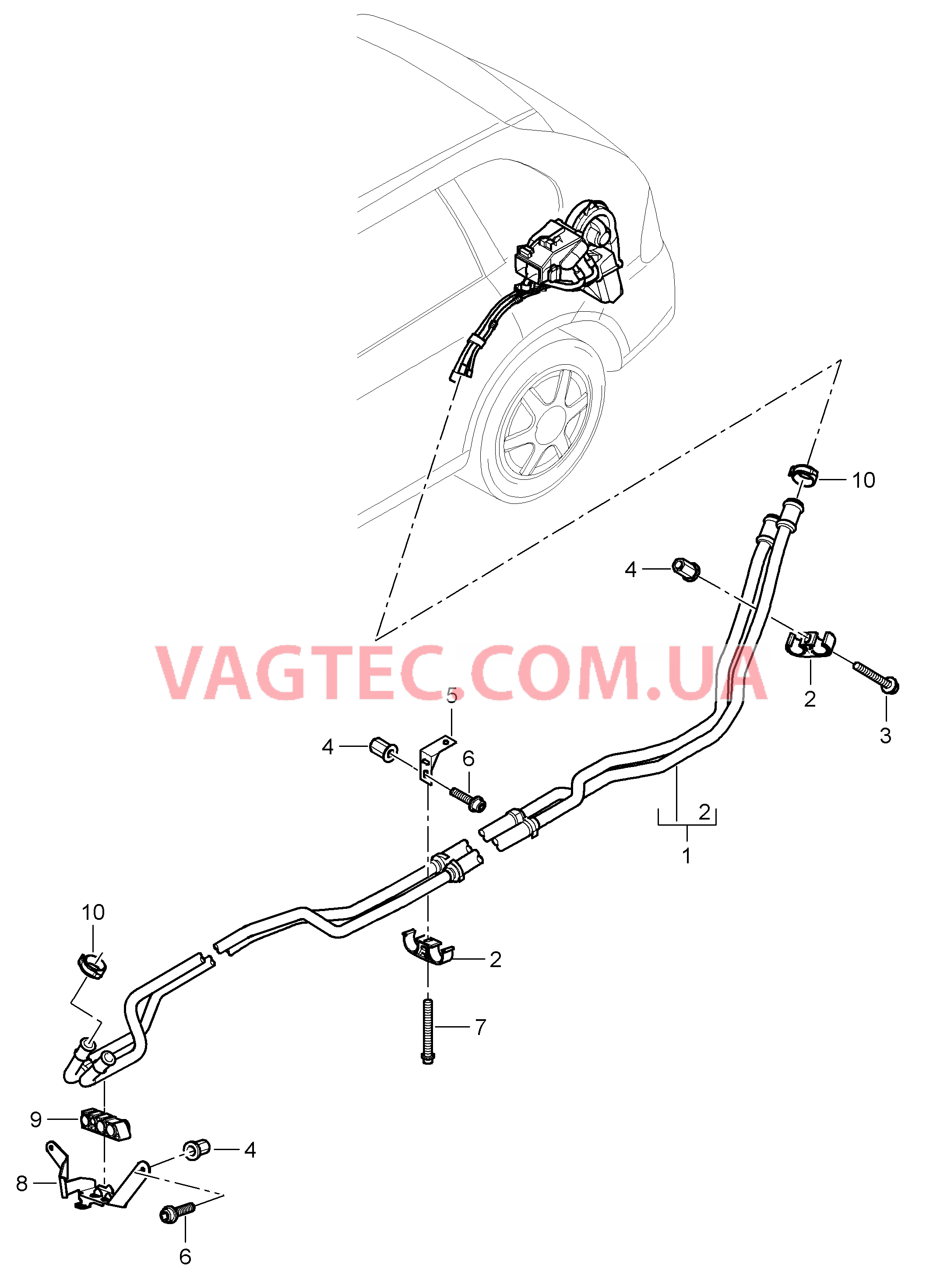 813-025 Кожух проводки обогрева, Дополн.кондиционер, задний
						
						I9AH для PORSCHE Cayenne 2007-2010