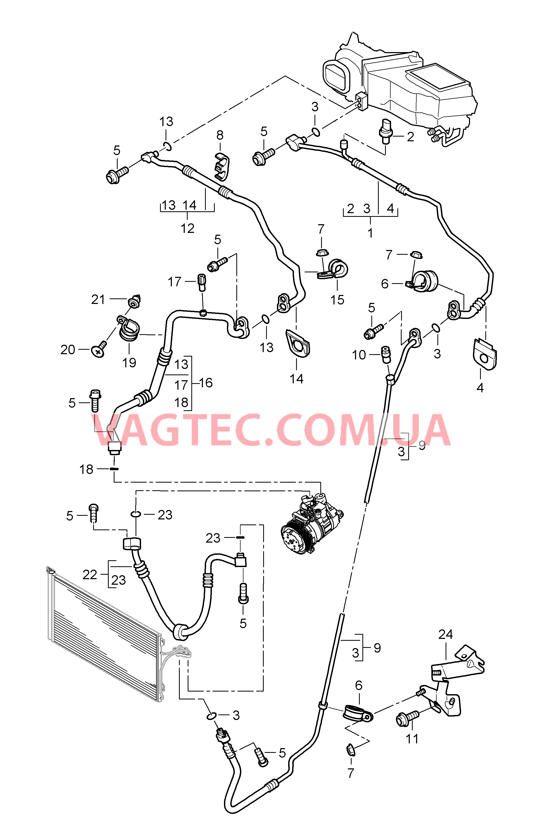 813-060 Циркуляция охлаждающей жидкости, передний
						
						ID5X/9AB/9AD для PORSCHE Cayenne 2007-2010