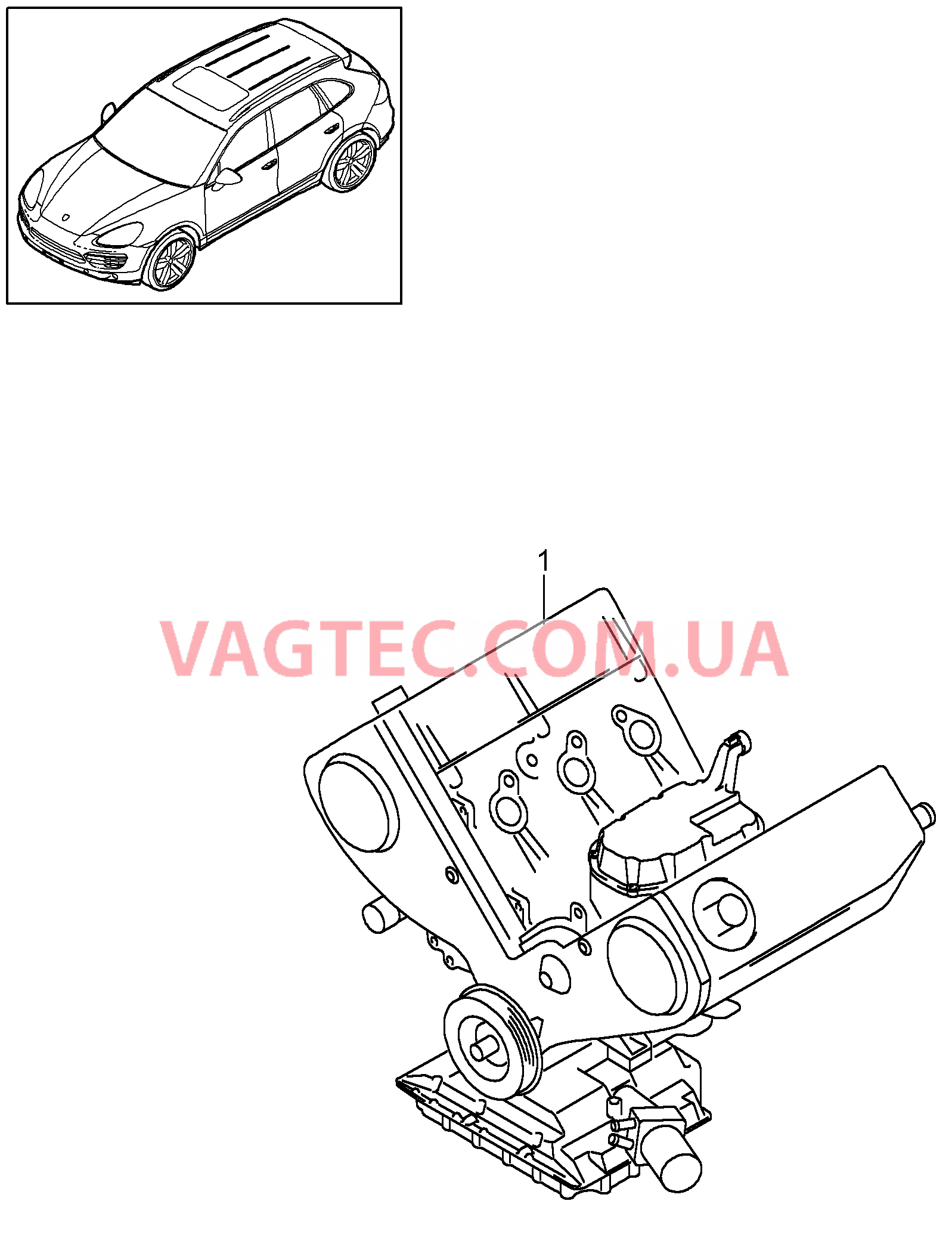 101-022 Двигат.без навесн.оборуд., состоит из:, Клапанная крышка, Гбц, Кривошипный механизм, Кривошипно-шатунный мех., Масляный поддон
						
						M05.9E для PORSCHE Cayenne 2011-2018