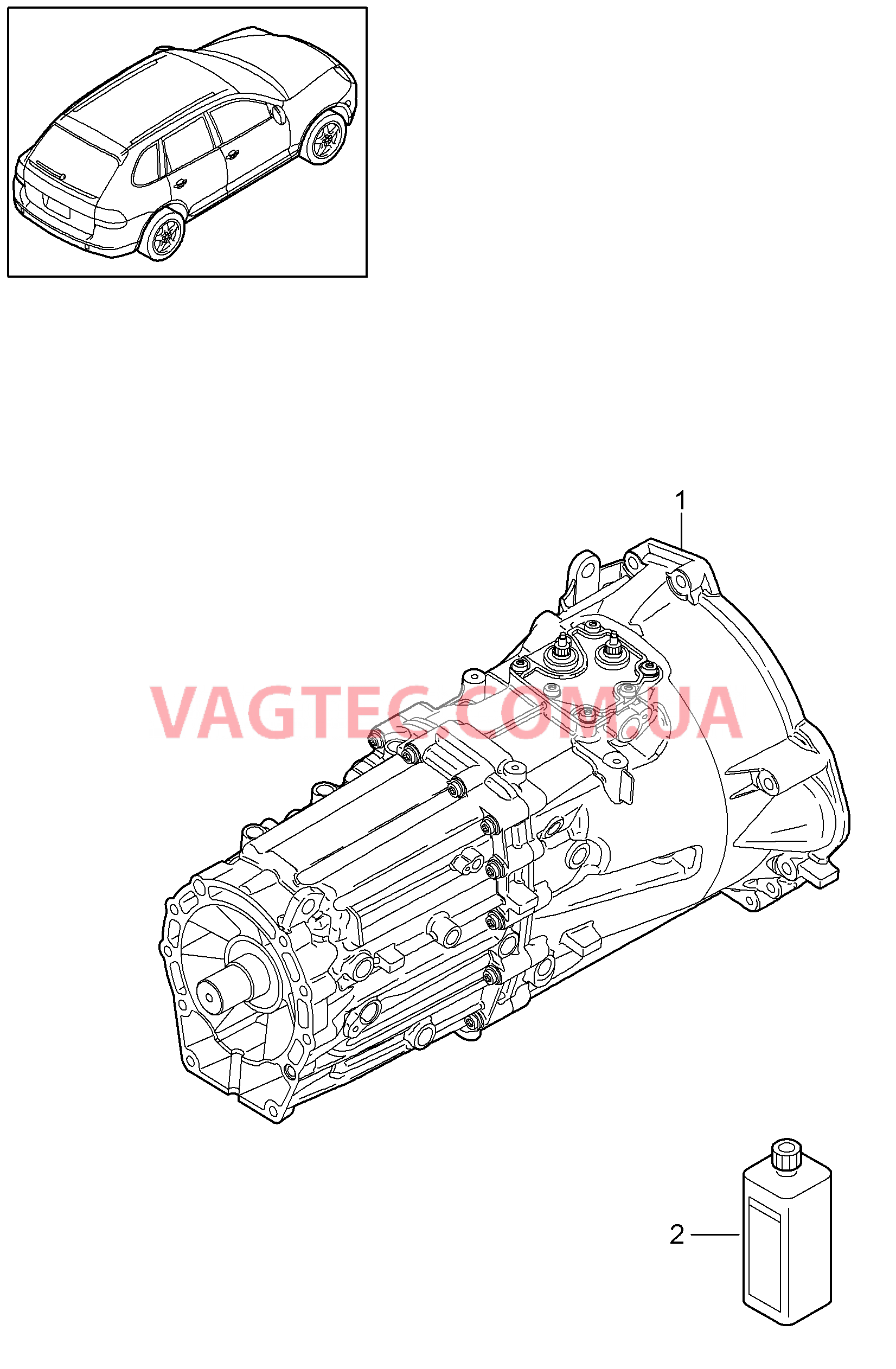 302-000 Заменная коробка передач, Мкпп
						
						ID34/G0L для PORSCHE Cayenne 2011-2018USA