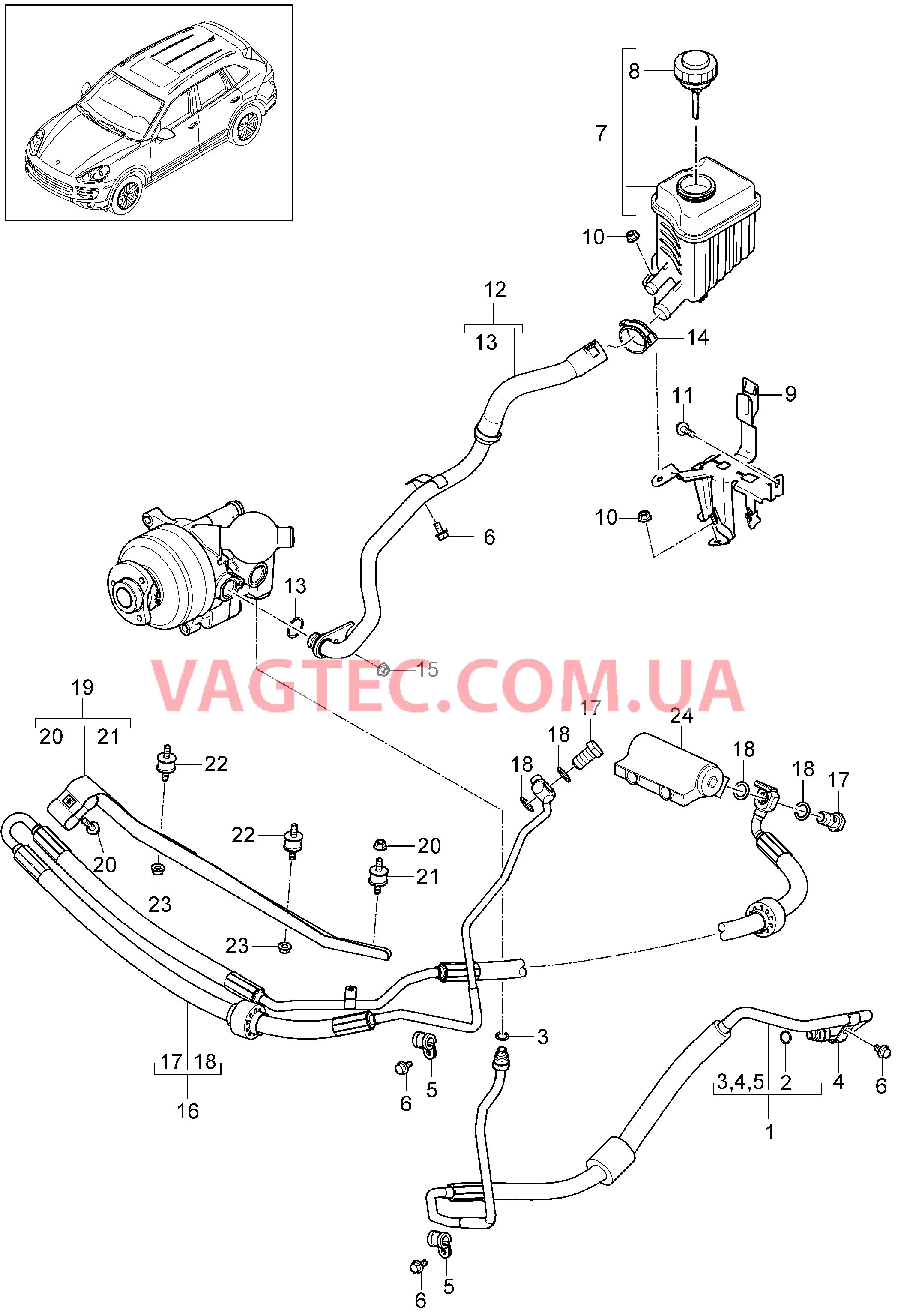 402-032 Стабилизатор, Линии, Моторный отсек, Бачок для масла
						
						MCF.TB, MCU.RA, I0AW для PORSCHE Cayenne 2011-2018