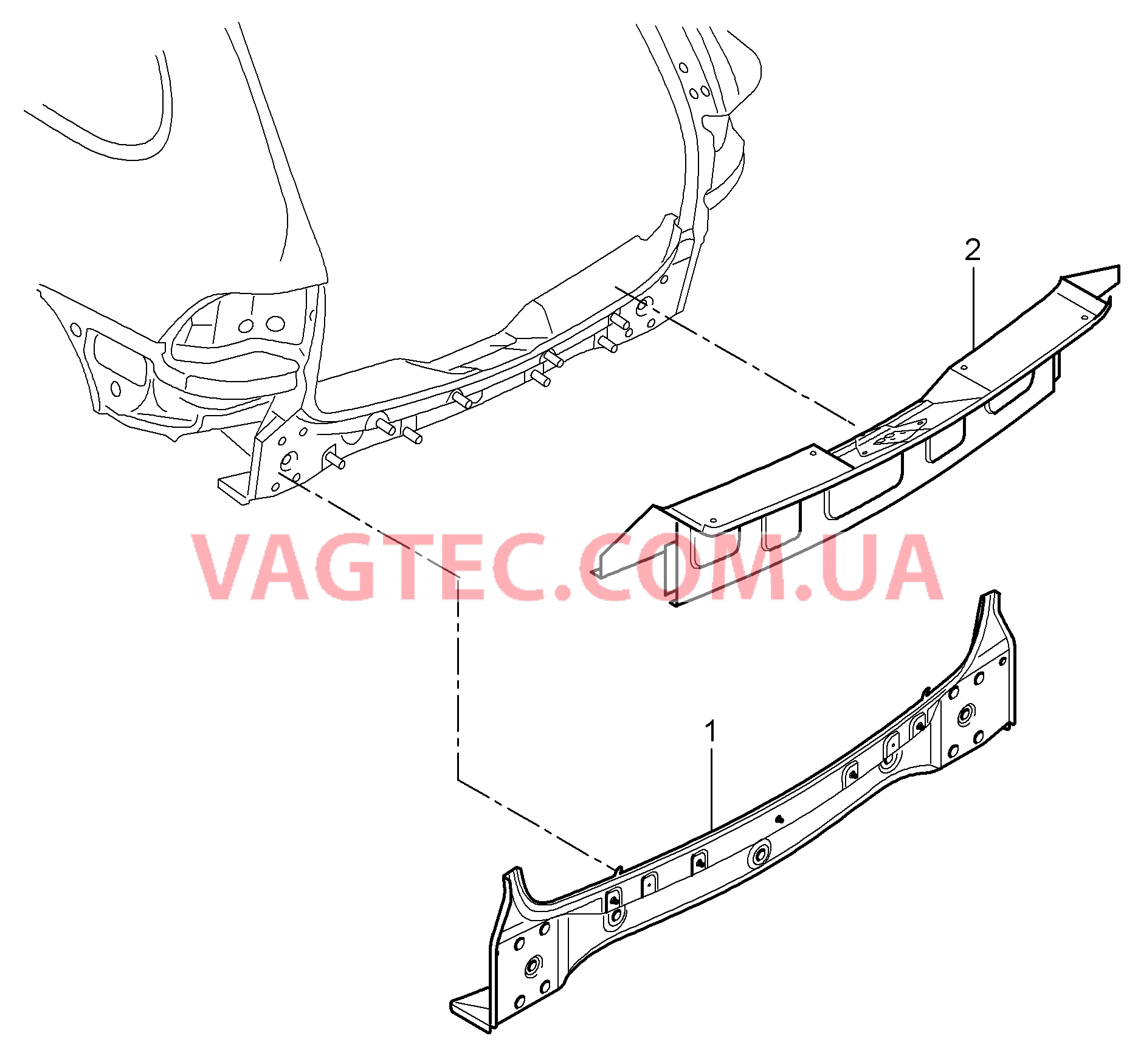 801-030 Задняя подвеска для PORSCHE Cayenne 2011-2018USA