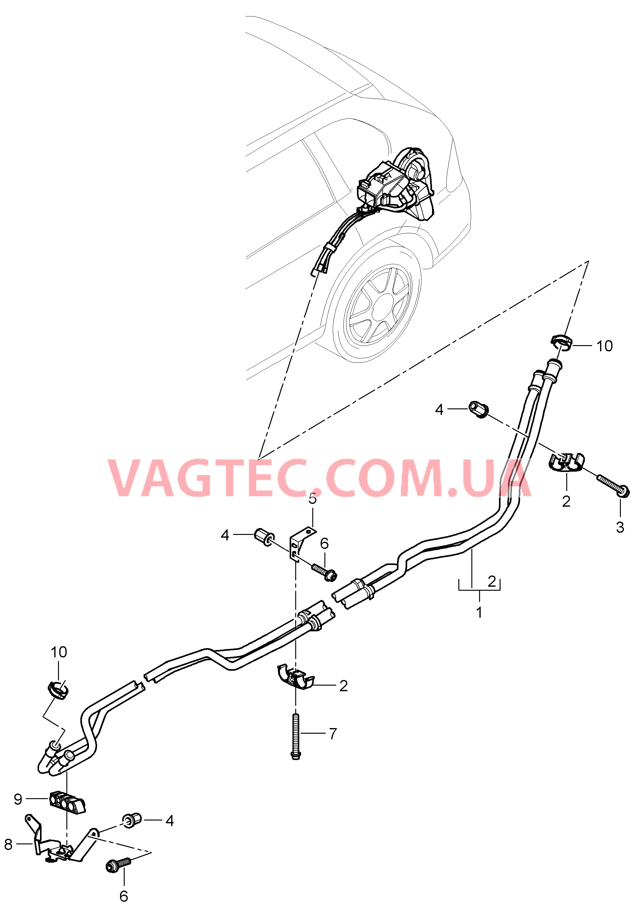 813-025 Кожух проводки обогрева, Дополн.кондиционер, задний
						
						I9AH для PORSCHE Cayenne 2011-2018USA