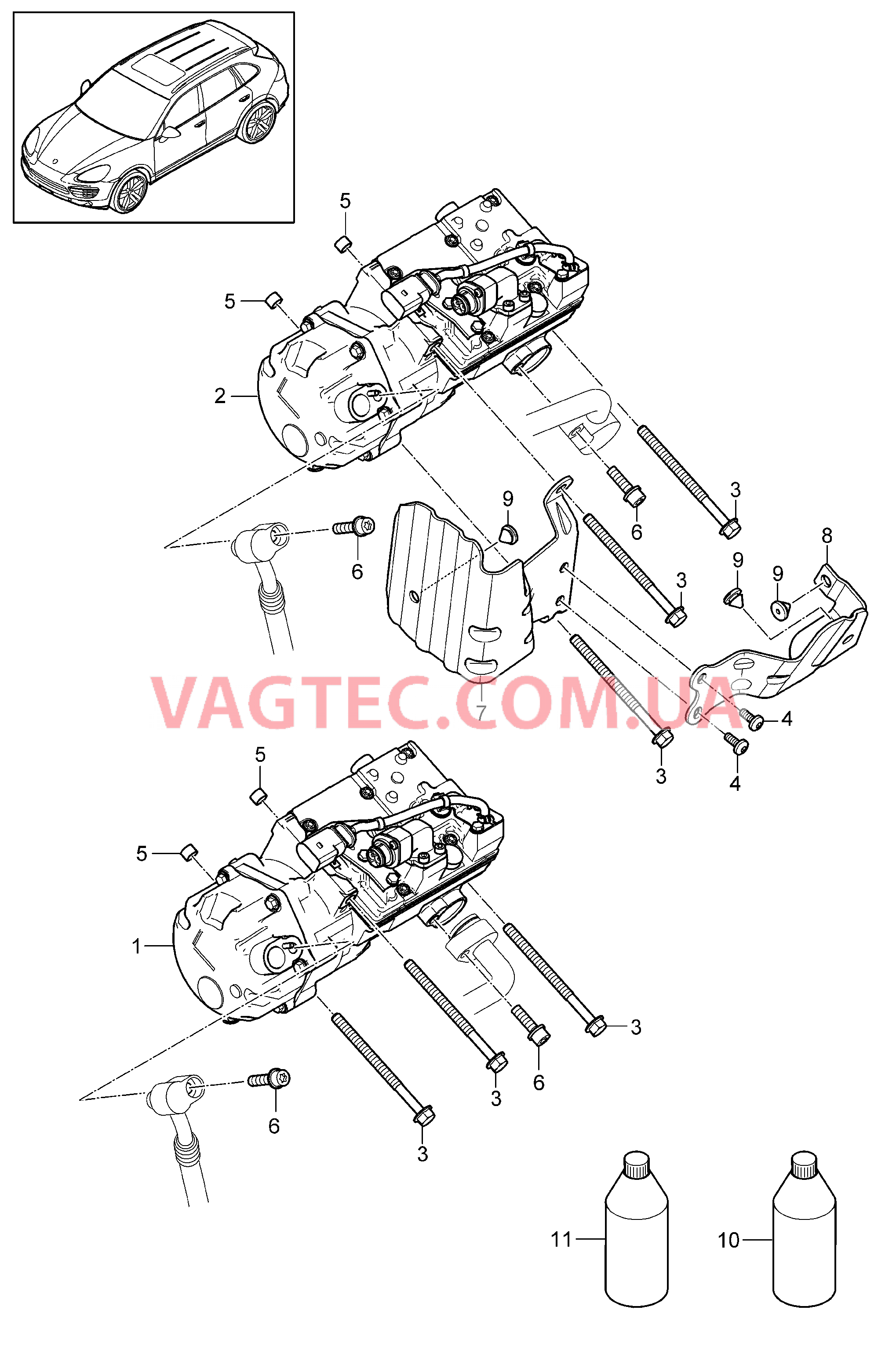 813-074 Компрессор, Кондиционер, Гибрид
						
						ID19/KK1/KK3 для PORSCHE Cayenne 2011-2018