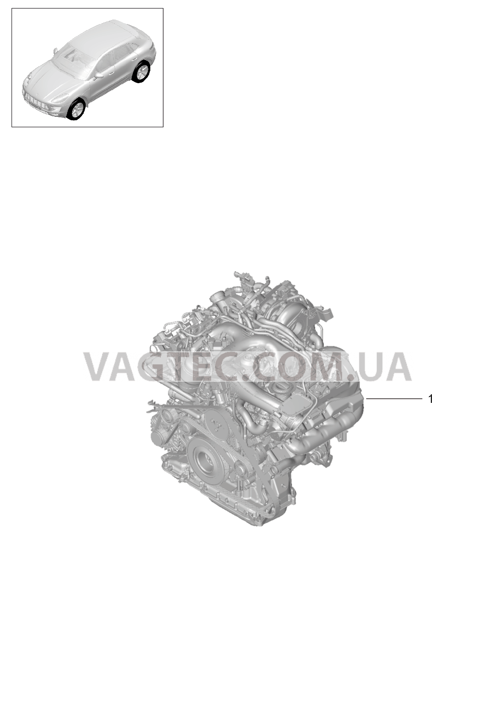 101-010 Запасной двигатель, с, Ведомый диск, PDK
						
						MCD.UD, MCT.BA/BB/BC для PORSCHE Macan 2014-2017