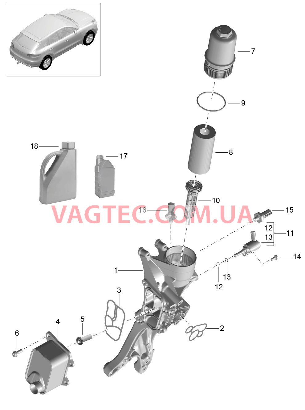 104-050 Кожух масл. направляющ., Масляный фильтр, Масляный радиатор
						
						MCN.CC, MCY.NA/NB/PA для PORSCHE Macan 2014-2017USA