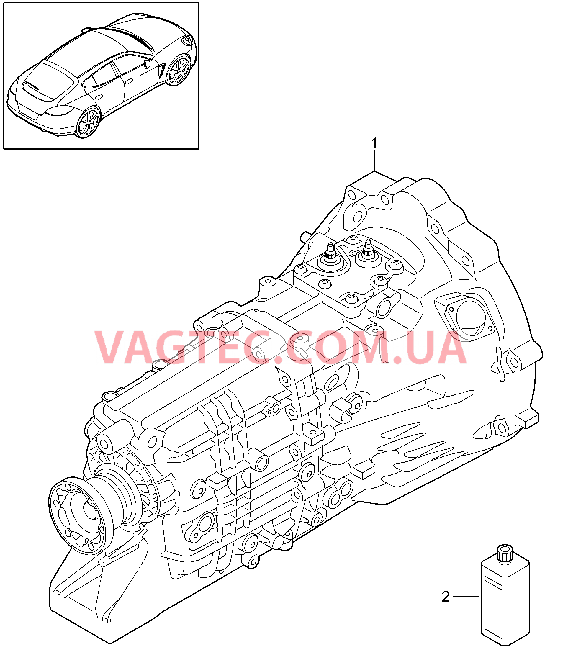 302-000 Заменная коробка передач, Мкпп, Готов к установке
						
						G70.00 для PORSCHE Panamera 2010-2016