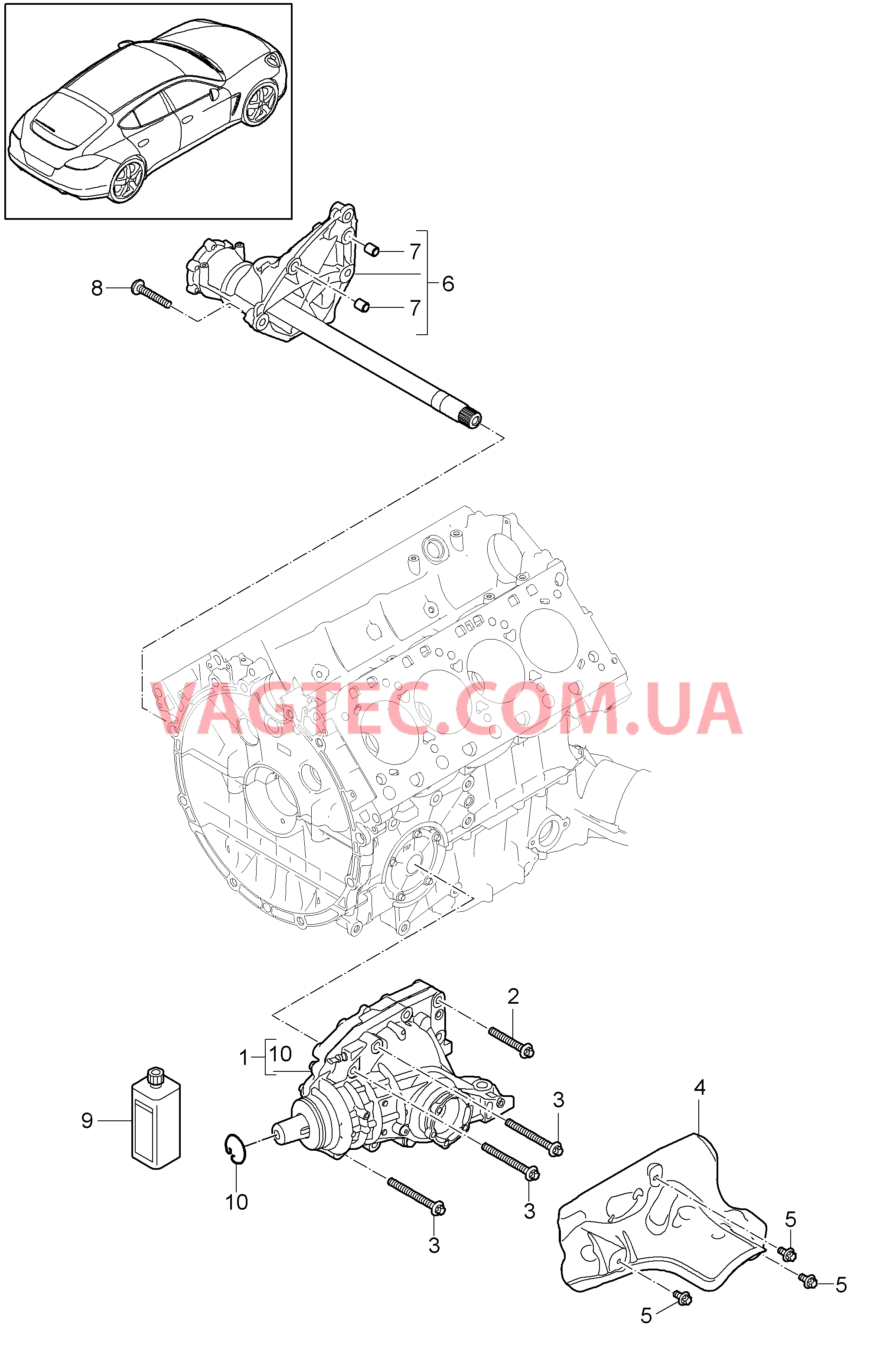 305-000 ГП передней оси, Опора двигателя, Готов к установке
						
						MCW.AA, MCX.NA, M46.40, M48.40/70, I339, MCW.BA/CA/DA, MCX.PA/RA, MCW.FA для PORSCHE Panamera 2010-2016USA