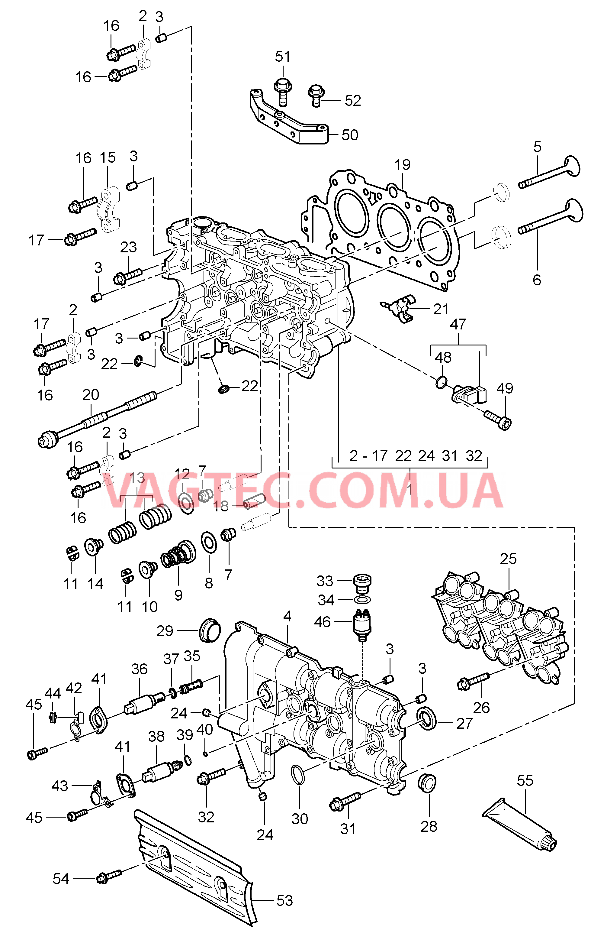 103-000 Гбц
						
						M97.01, M96.05 для PORSCHE 911.Carrera 2005-2008USA