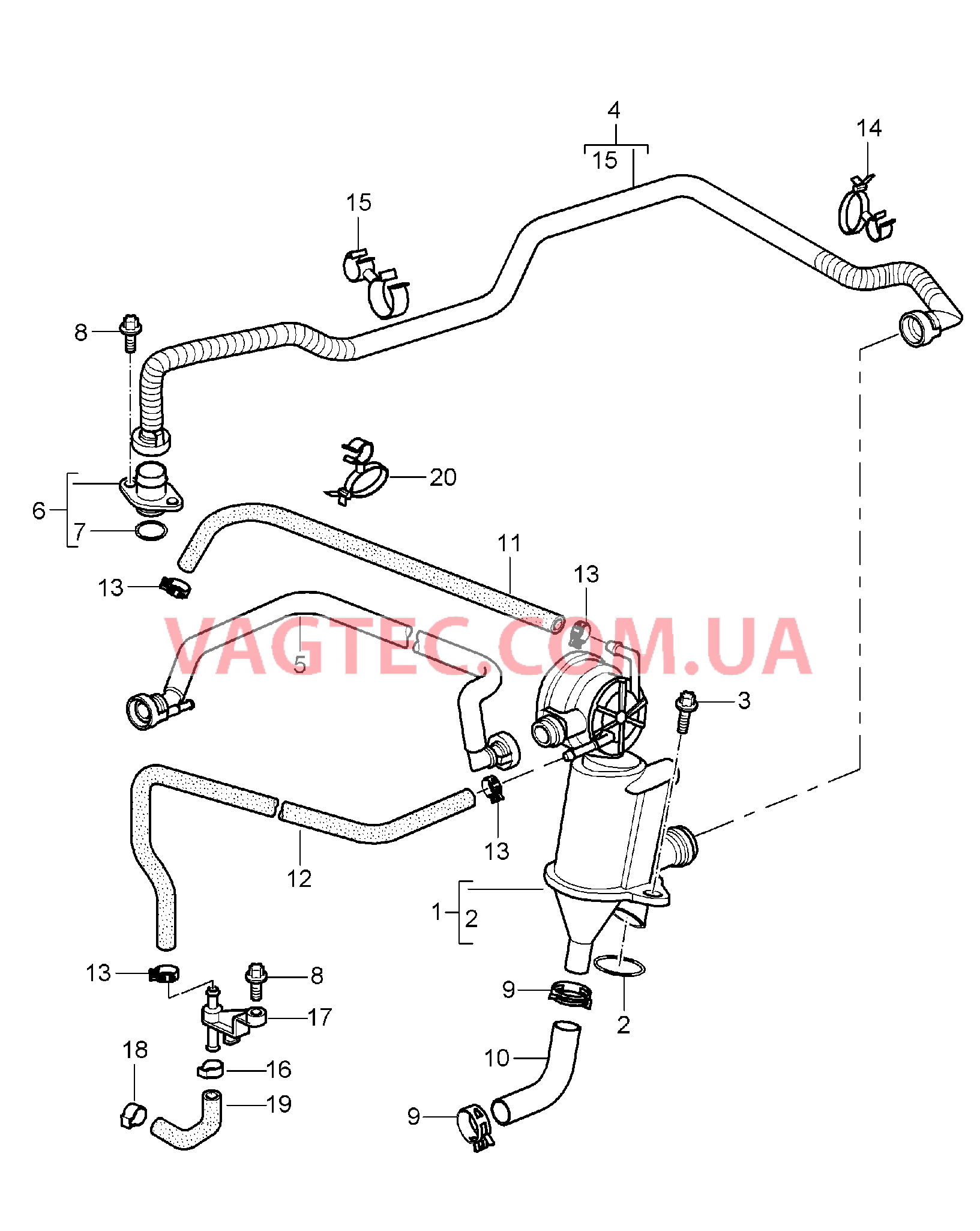 104-010 Кривошипный механизм, Система вентиляции
						
						M96.05 для PORSCHE 911.Carrera 2005-2008USA
