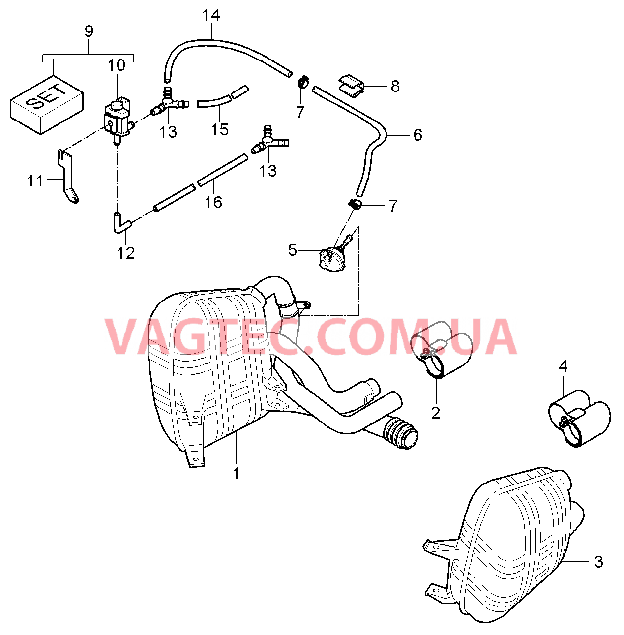 202-003 Выпускная система, Спортивное исполнение
						
						M96.05, M97.01, IXLF для PORSCHE 911.Carrera 2005-2008USA