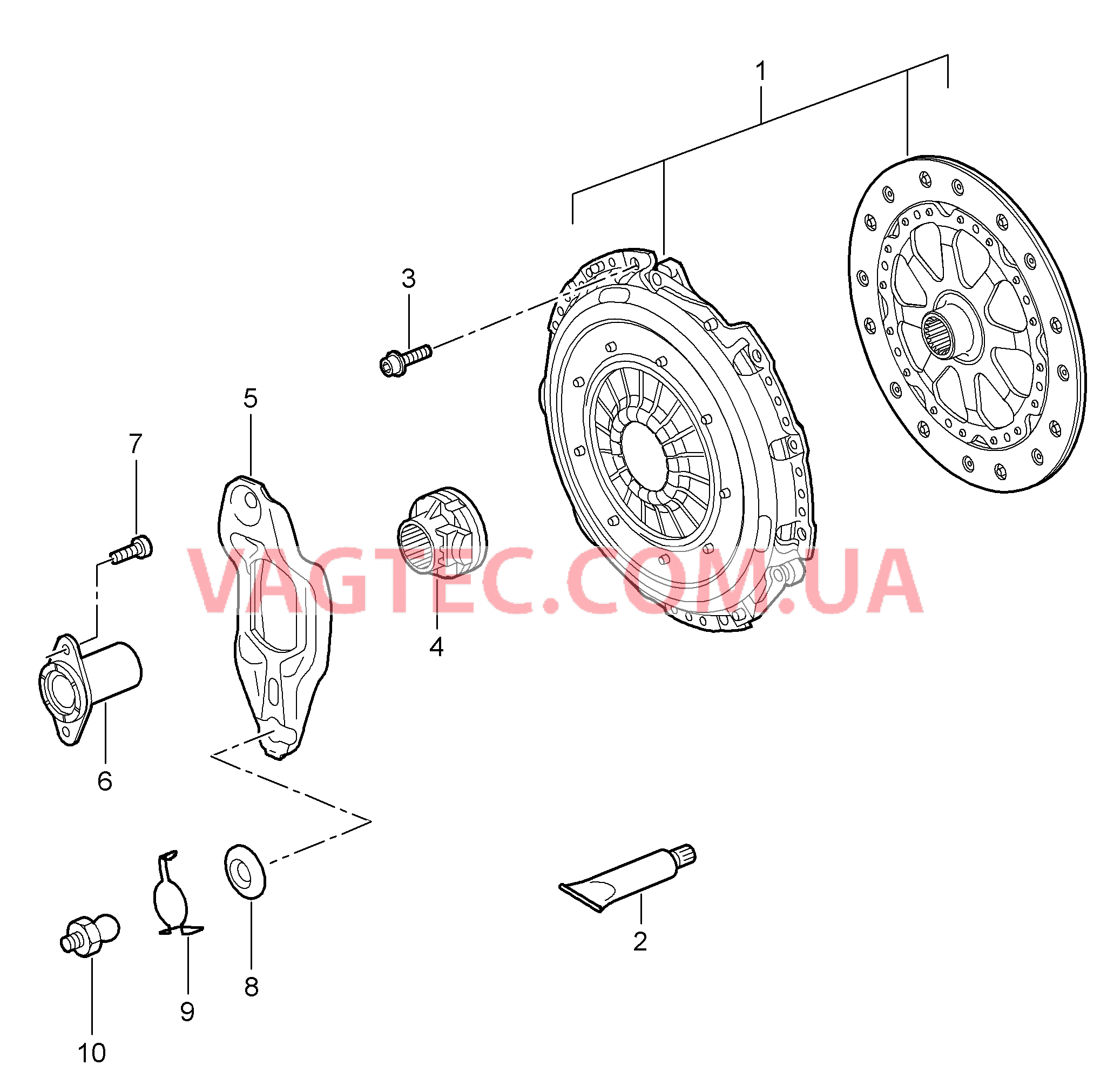 301-000 Сцепление
						
						M96.05, M97.01, I480 для PORSCHE 911.Carrera 2005-2008