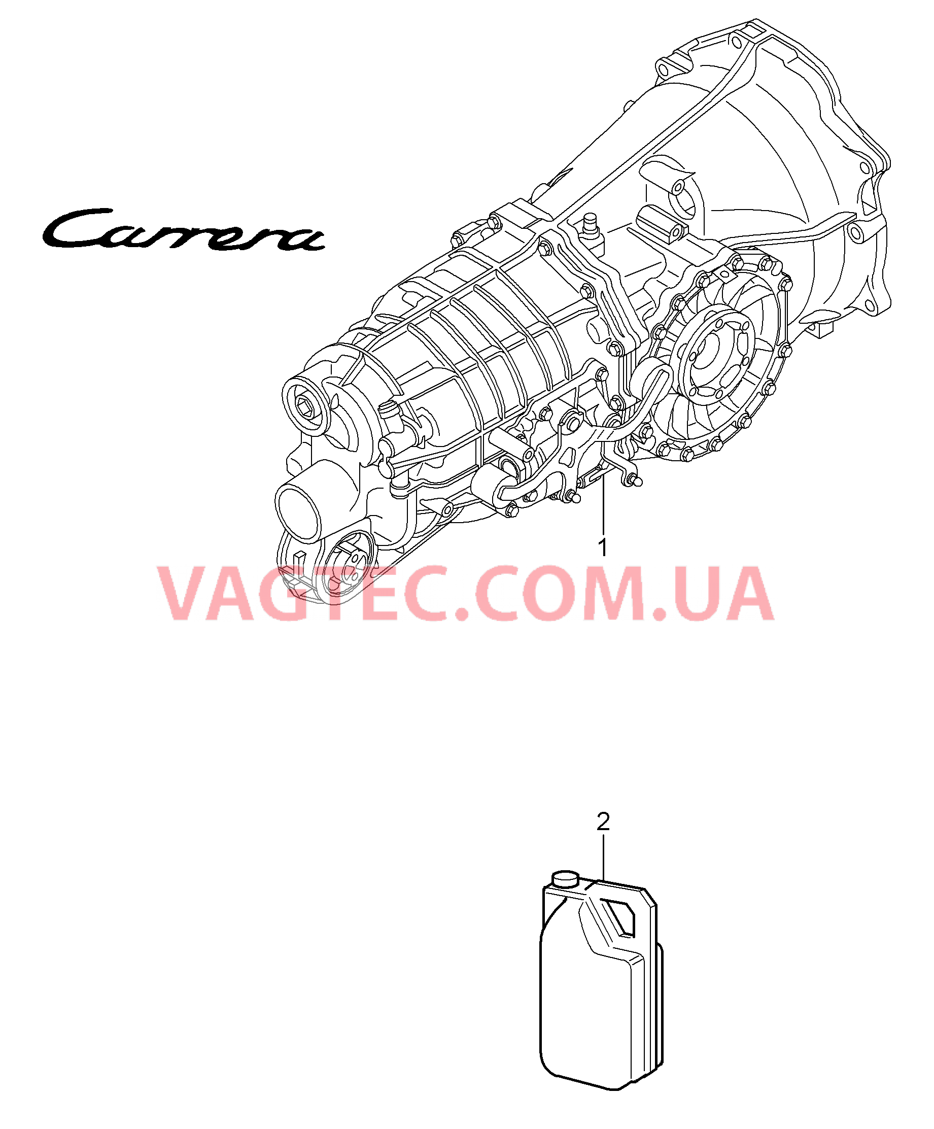 302-000 Мкпп, Заменная коробка передач
						
						G97.01, G97.31 для PORSCHE 911.Carrera 2005-2008