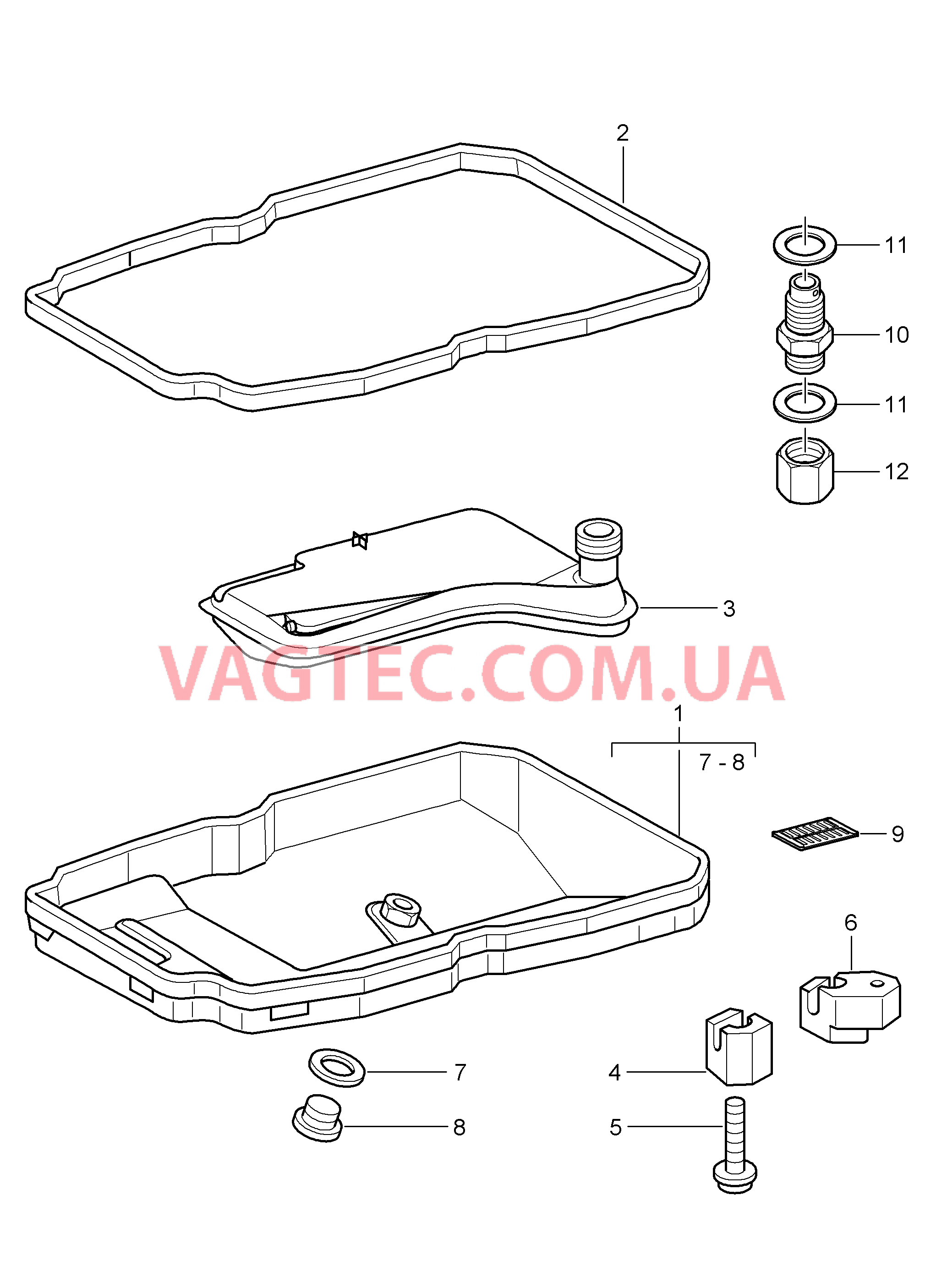 340-000 TIPTRONIC, Масляный фильтр, Масляный поддон
						
						A97.01/31 для PORSCHE 911.Carrera 2005-2008