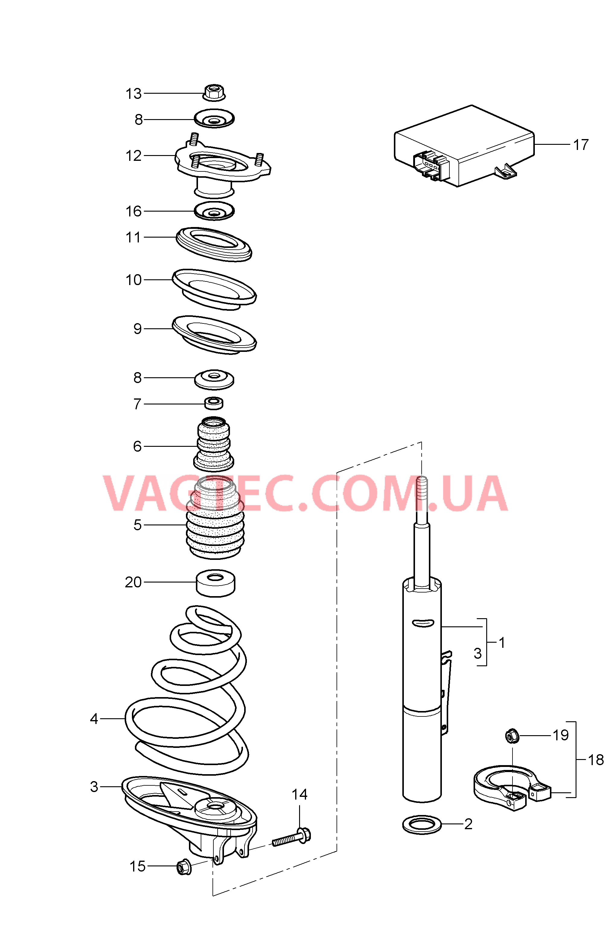 402-001 Пружина, Амортизац.стойка
						
						CARRERA 4, CARRERA 4S, TARGA, TARGA S для PORSCHE 911.Carrera 2005-2008