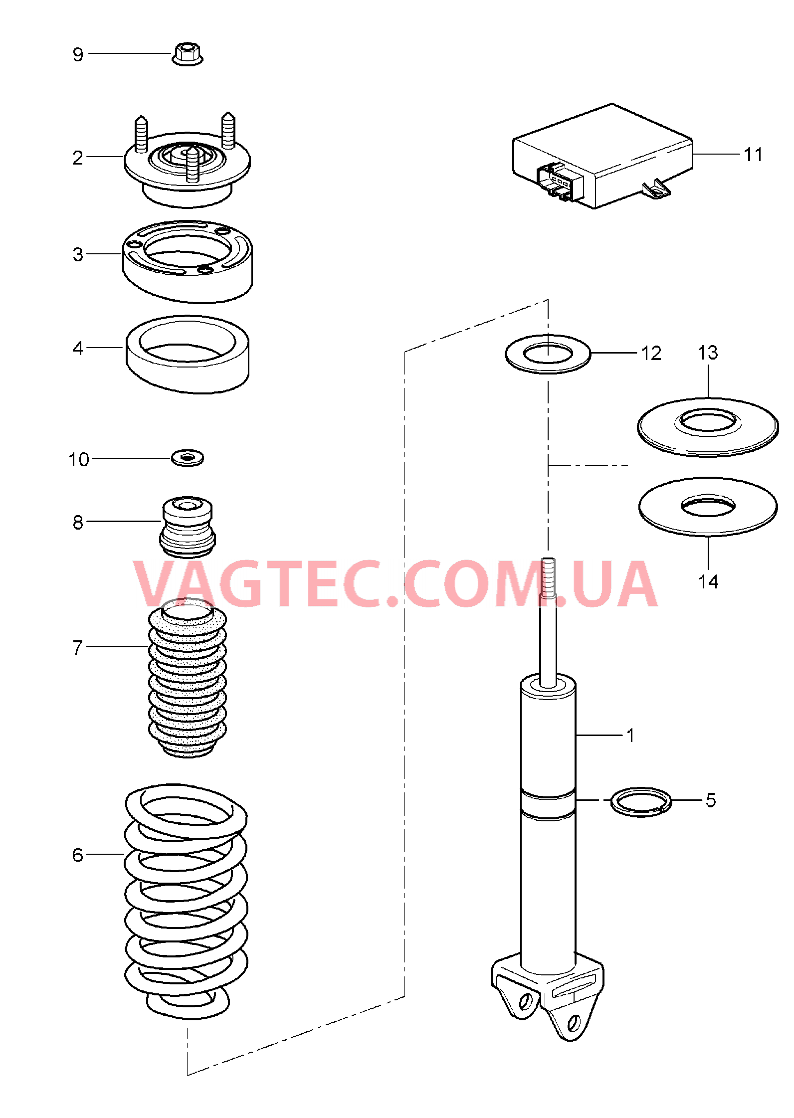 502-000 Амортизатор, Витая пружина
						
						CARRERA 2, CARRERA 2S для PORSCHE 911.Carrera 2005-2008USA