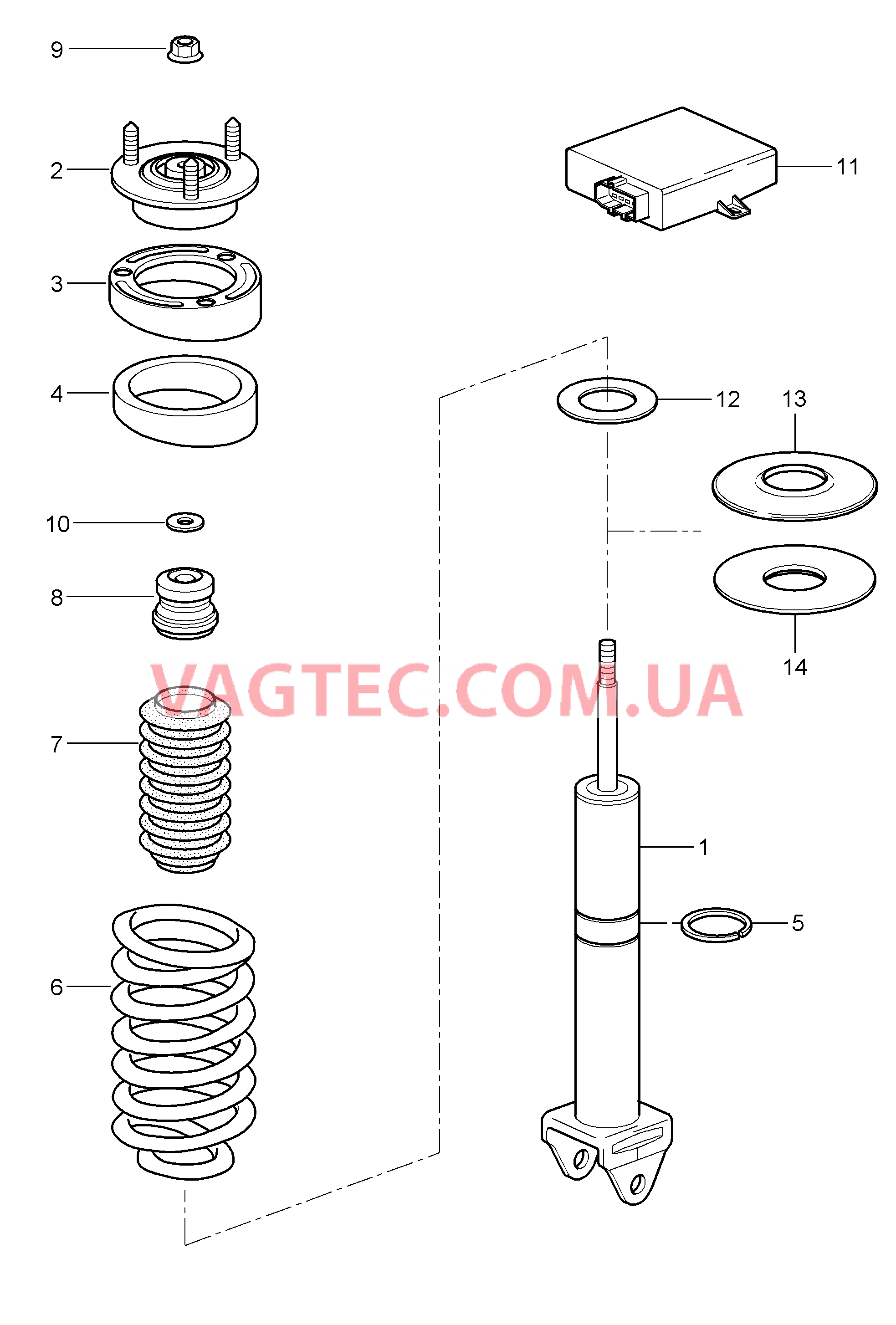 502-001 Амортизатор, Витая пружина
						
						CARRERA 4, CARRERA 4S, TARGA, TARGA S для PORSCHE 911.Carrera 2005-2008