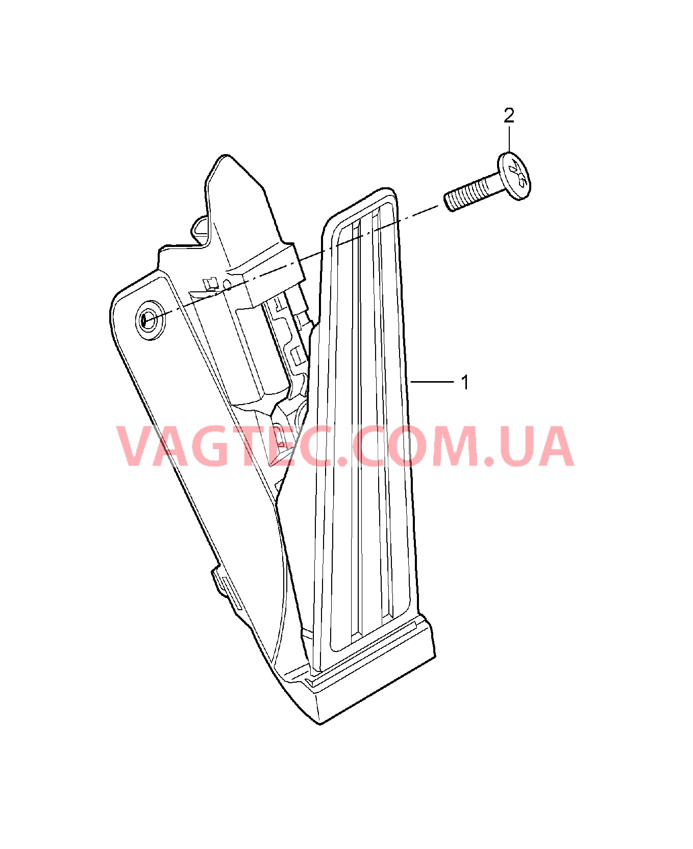 702-010 Педальный механизм, Привод акселератора для PORSCHE 911.Carrera 2005-2008USA