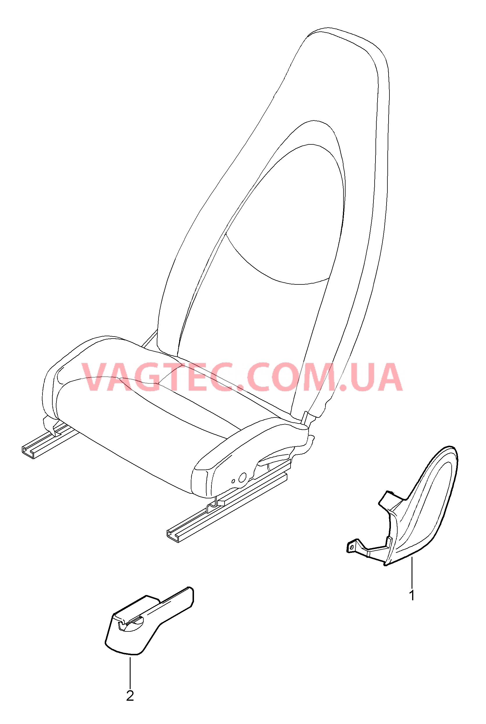 817-000 Переднее сиденье, полный, Не поставляется, Сиденье KOMFORT
						
						CARRERA, COUPE, CABRIO, TARGA для PORSCHE 911.Carrera 2005-2008