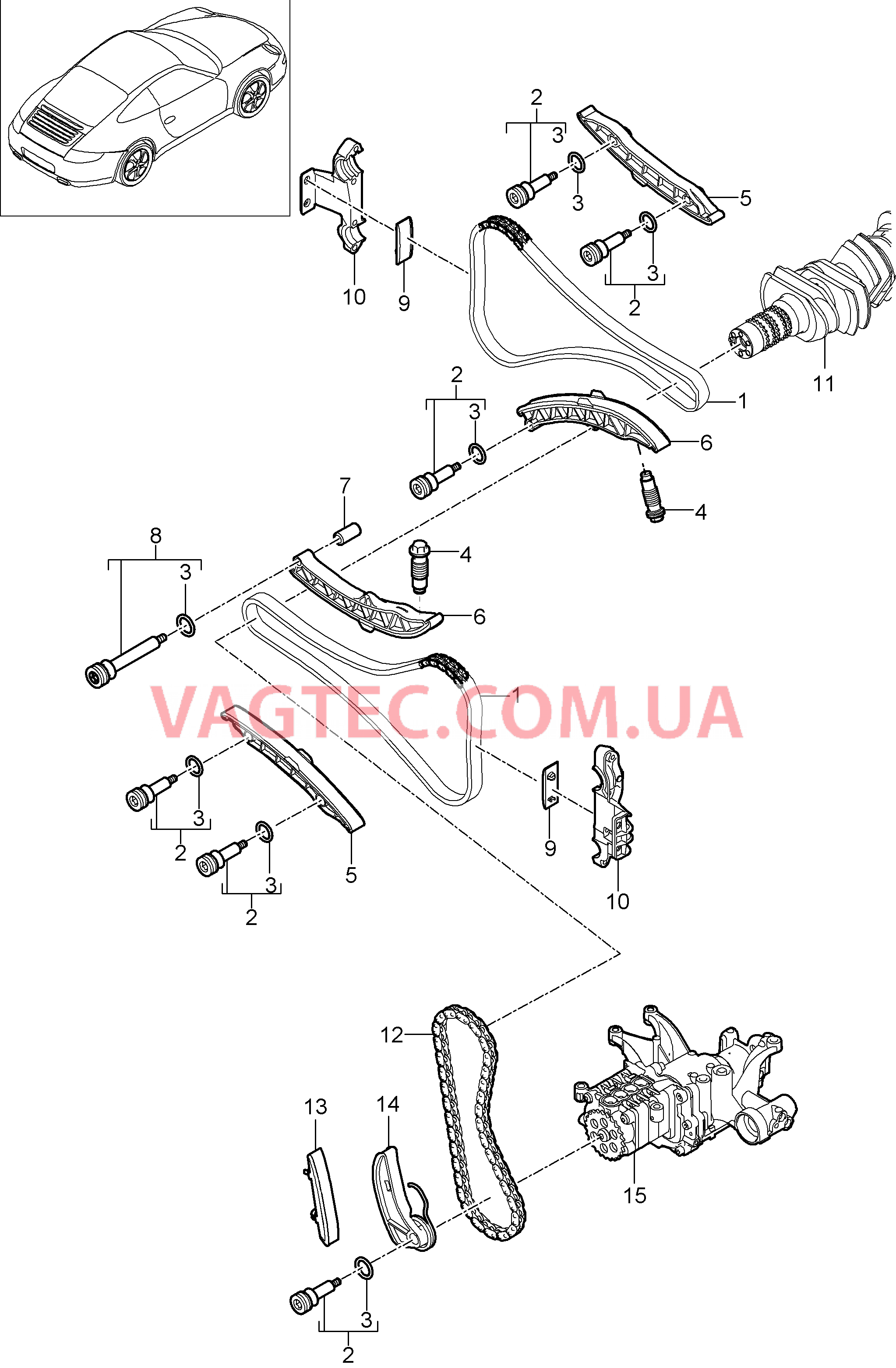 103-015 Управление клапанов
						
						MA1.01, MA1.02 для PORSCHE 911.Carrera 2009-2012USA