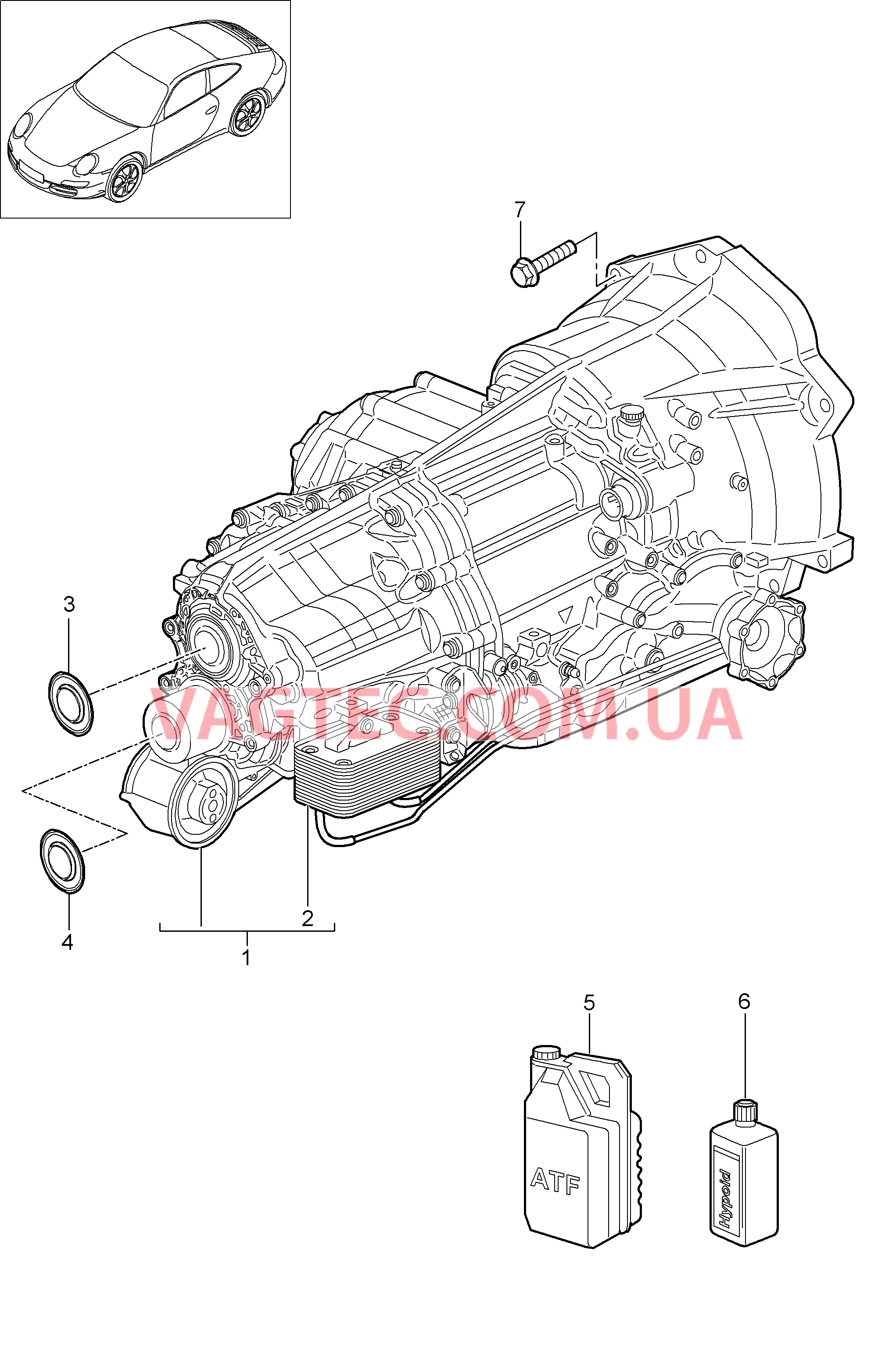 320-000 - PDK -, Коробка переключения передач, Заменная коробка передач
						
						CG1.00/30 для PORSCHE 911.Carrera 2009-2012