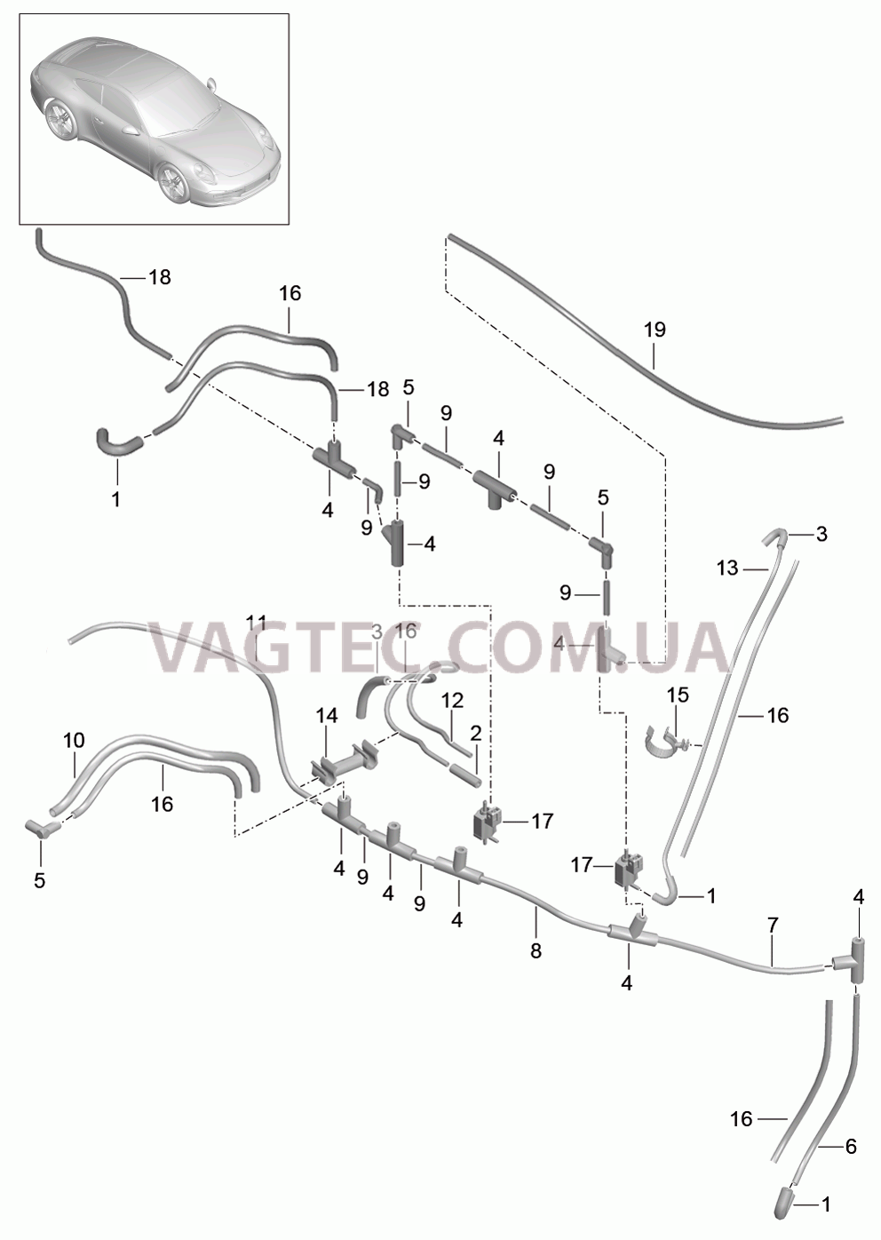 107-017 Вакуумная система, Двигатель
						
						MA1.03 для PORSCHE 911.Carrera 2012-2016USA