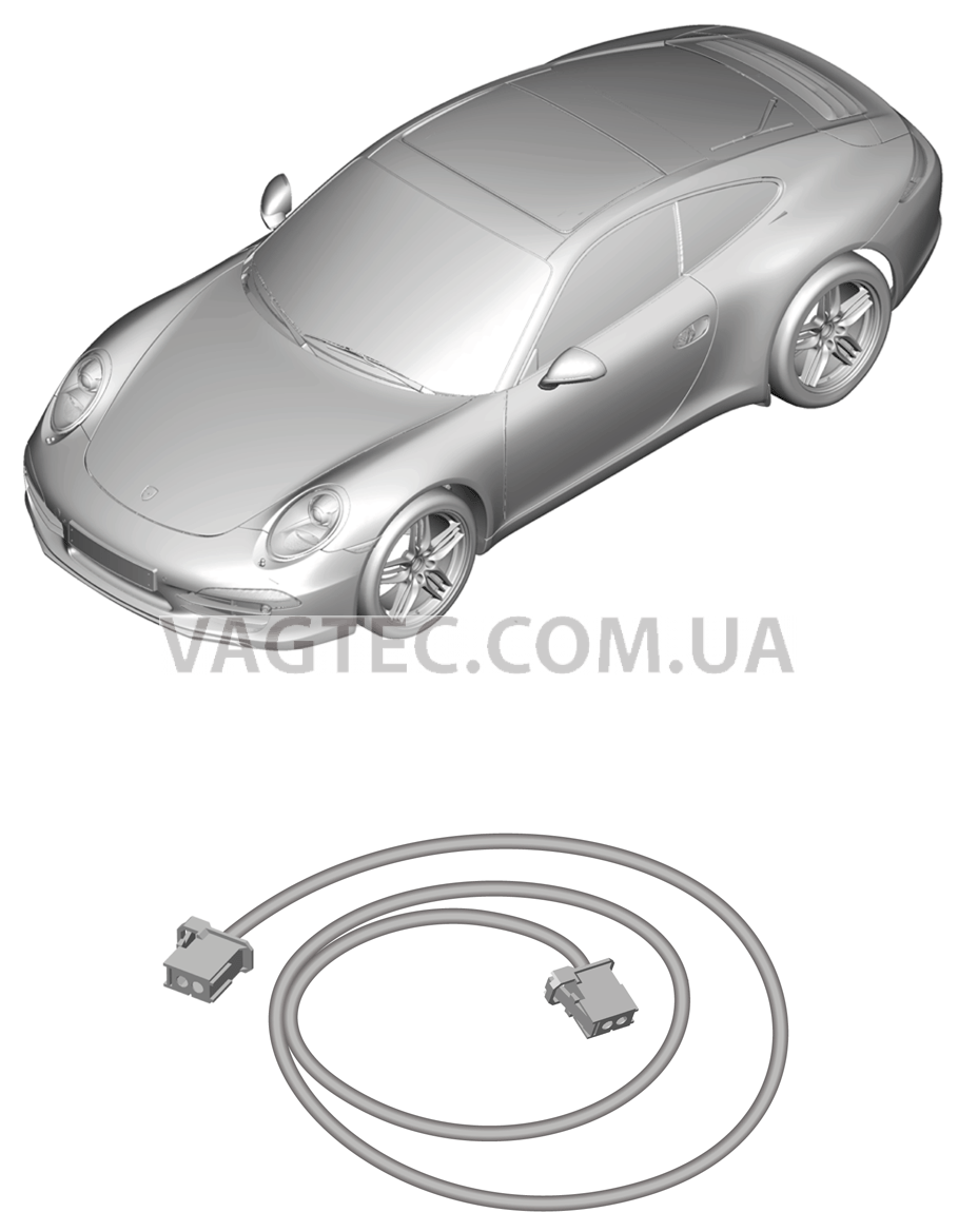 902-050 Световод для PORSCHE 911.Carrera 2012-2016USA