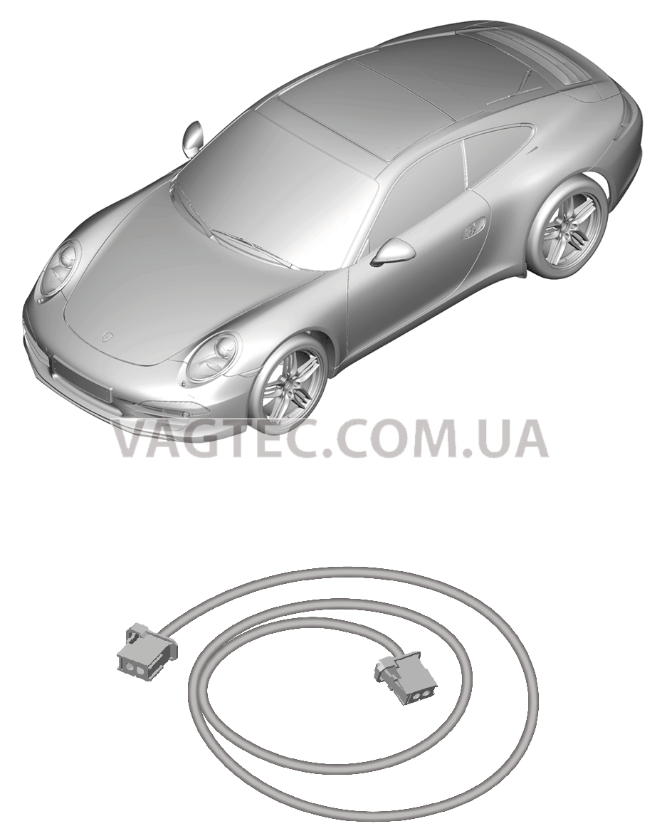 902-060 Жгуты проводов, Подушка безопасности, Ремень безопасности для PORSCHE 911.Carrera 2012-2016