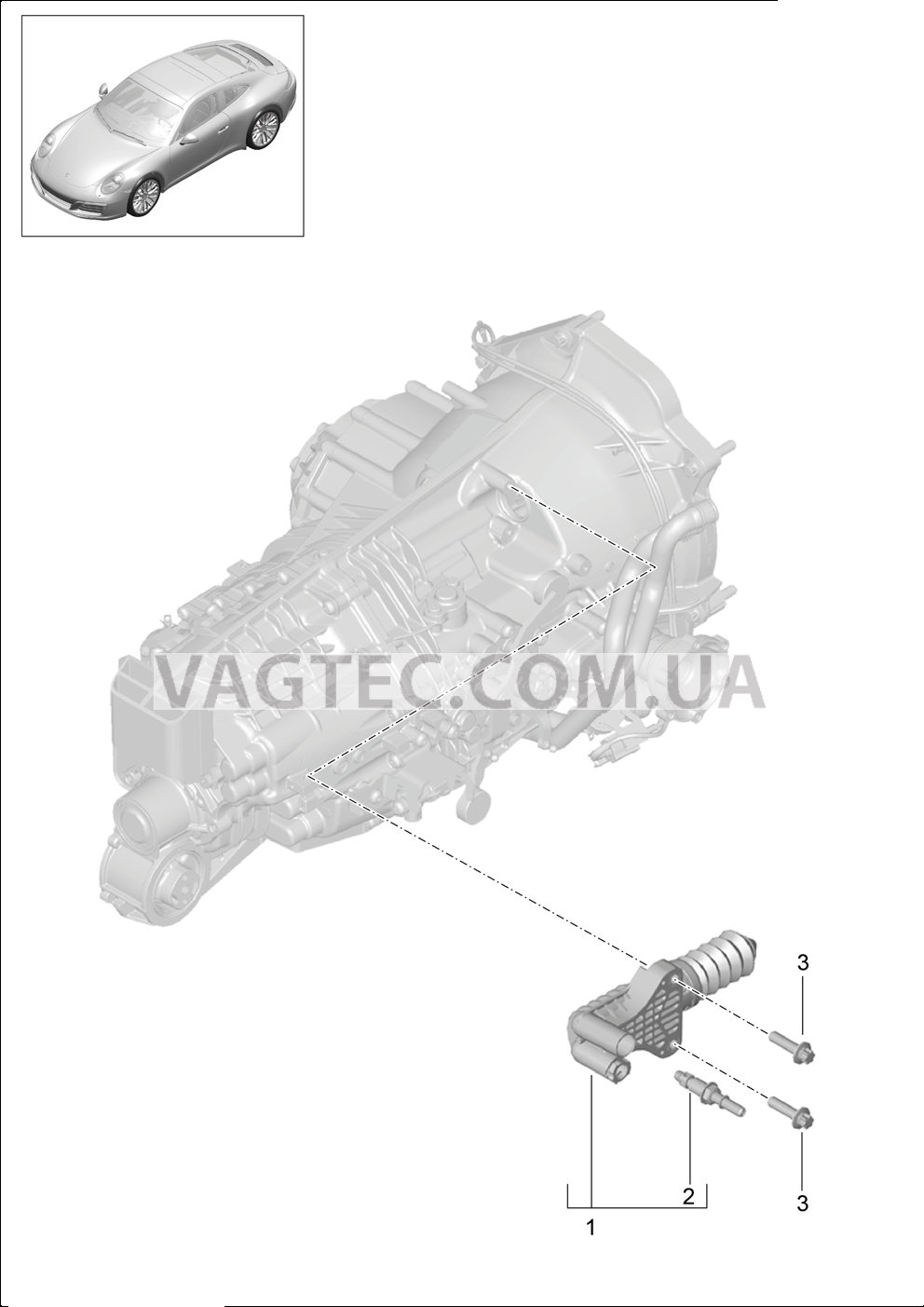 301-005 Разъединение муфты, Рабочий цилиндр сцепления
						
						I487, G91.05, G91.06, G91.35 для PORSCHE 911.Carrera 2017-2018USA