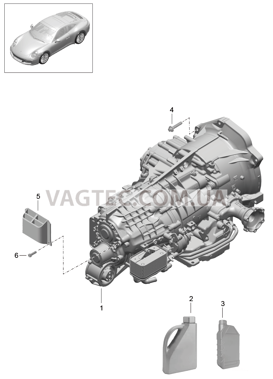 320-000 - PDK -, Коробка переключения передач, Заменная коробка передач
						
						CG1.10, CG1.15, CG1.40 для PORSCHE 911.Carrera 2017-2018USA