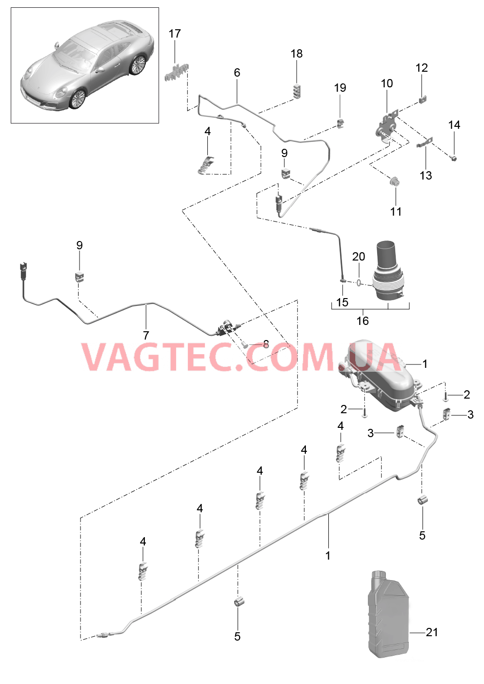 402-003 Увеличение дорожного просвета
						
						I474 для PORSCHE 911.Carrera 2017-2018