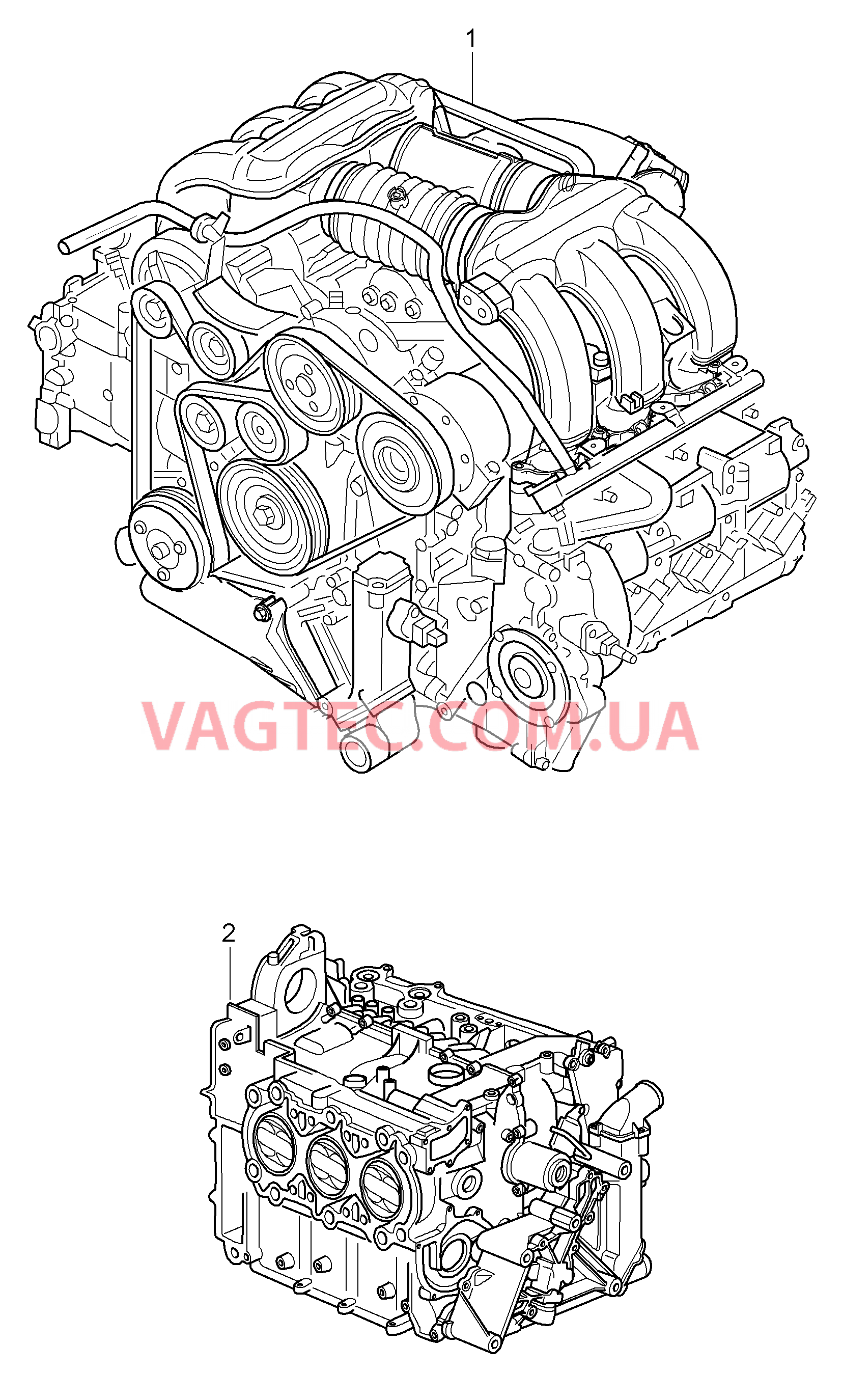 101-000 Запасной двигатель
						
						M96.25/26, M97.20/21/22 для PORSCHE Boxster 2005-2008USA