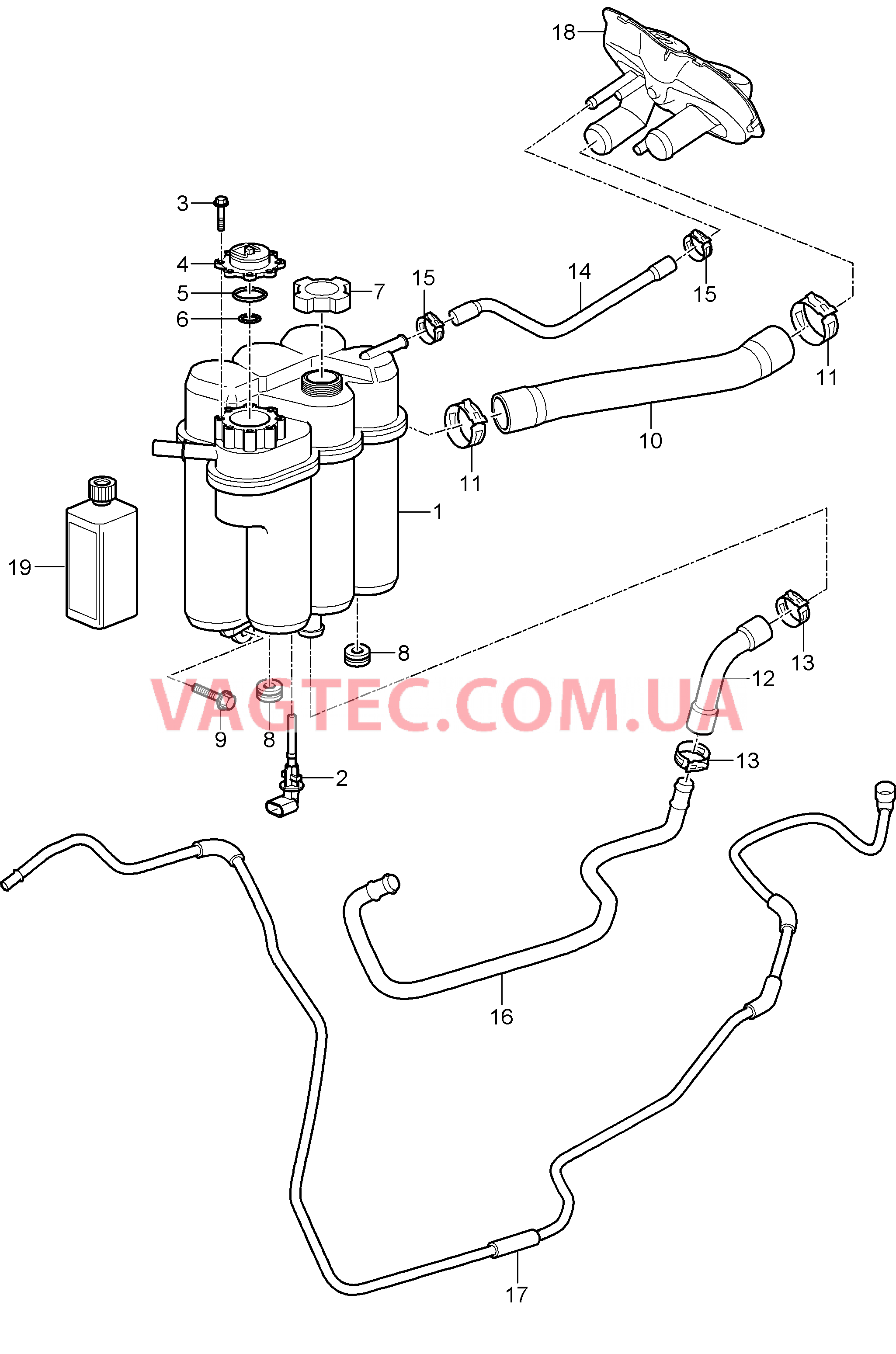 105-021 Водяное охлаждение 4
						
						M97.20/21/22 для PORSCHE Boxster 2005-2008USA