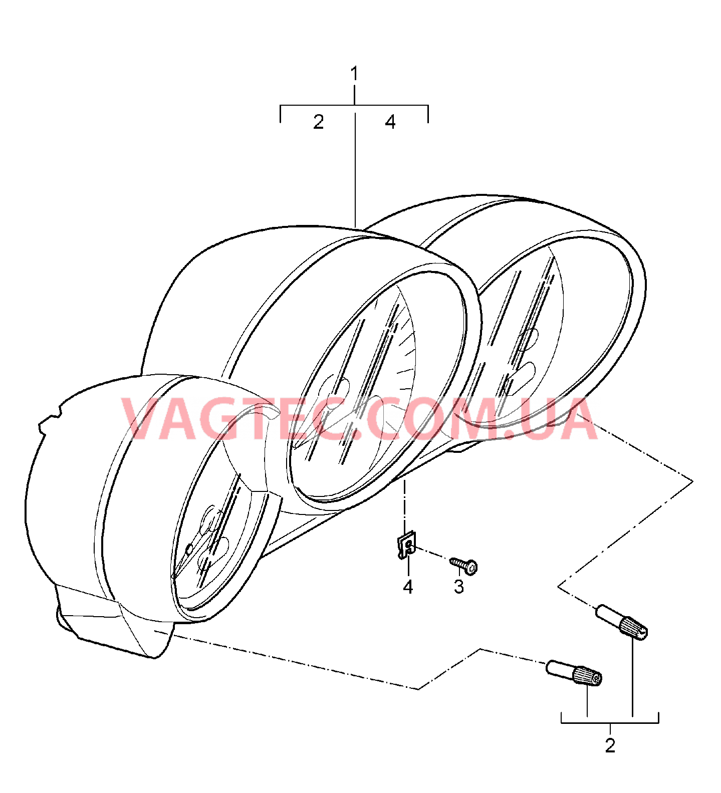 906-002 Инструменты, Программа EXCLUSIVE для PORSCHE Boxster 2005-2008USA