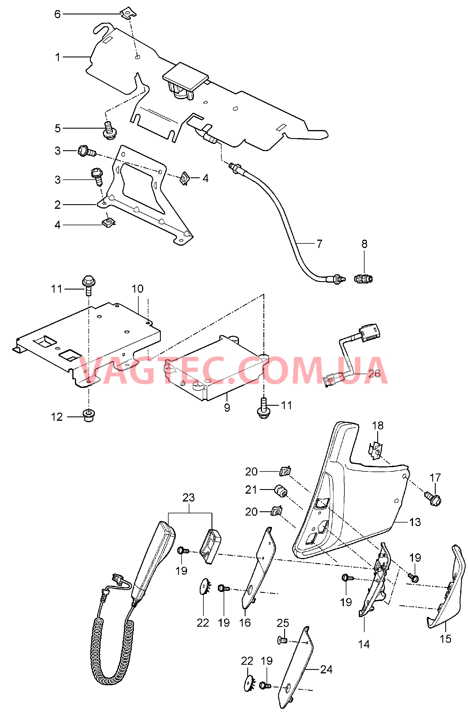 911-010 Телефон
						
						I618/666 для PORSCHE Boxster 2005-2008USA