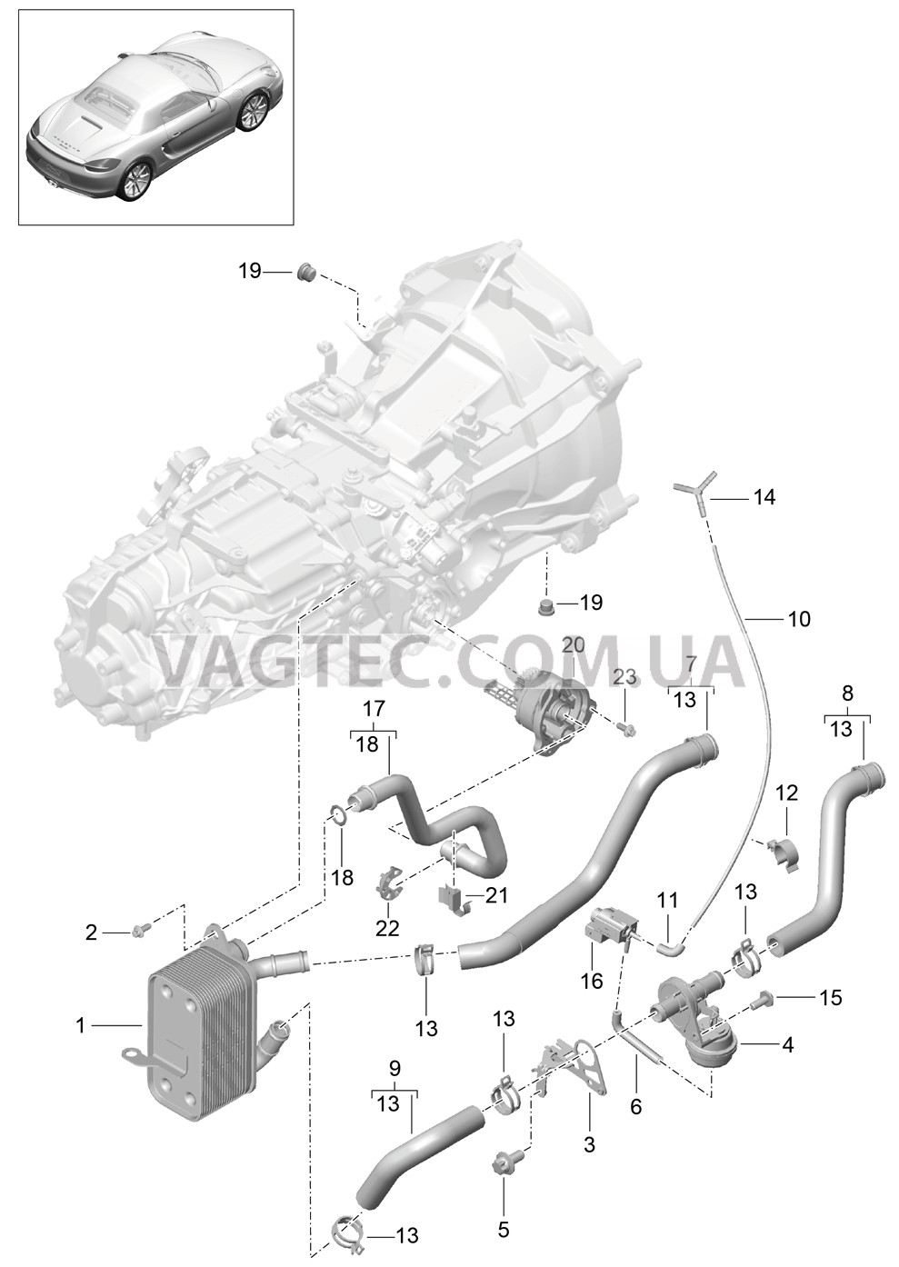 302-015 Мкпп, Теплообменник, Масляная трубка, Жидкостной канал
						
						G81.00, G81.20 для PORSCHE Boxster 2012-2016USA